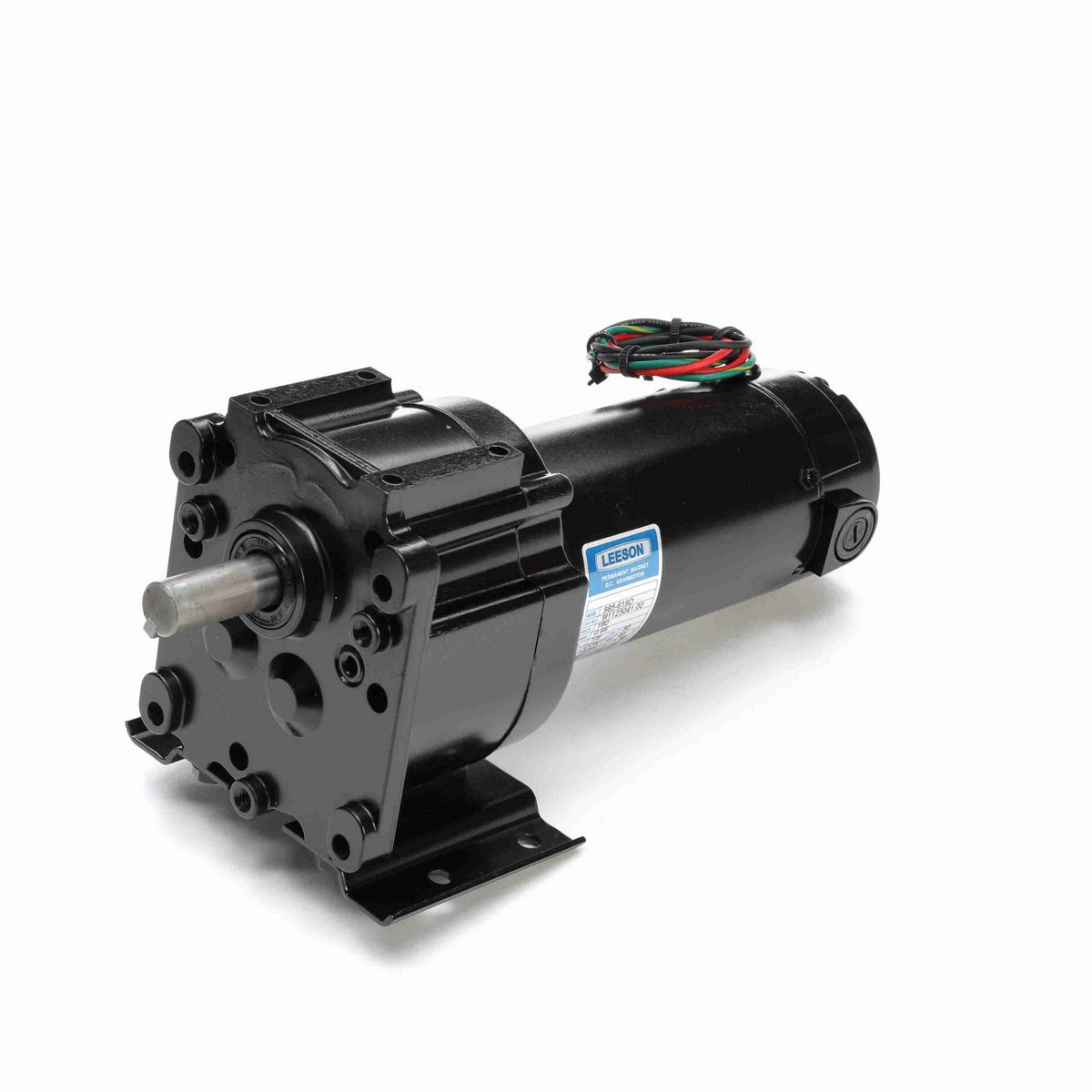 LEESON Parallel Shaft Gearmotor, 0.13 HP, 180 V, 170 RPM, 30 Frame, TENV - M1125041.00