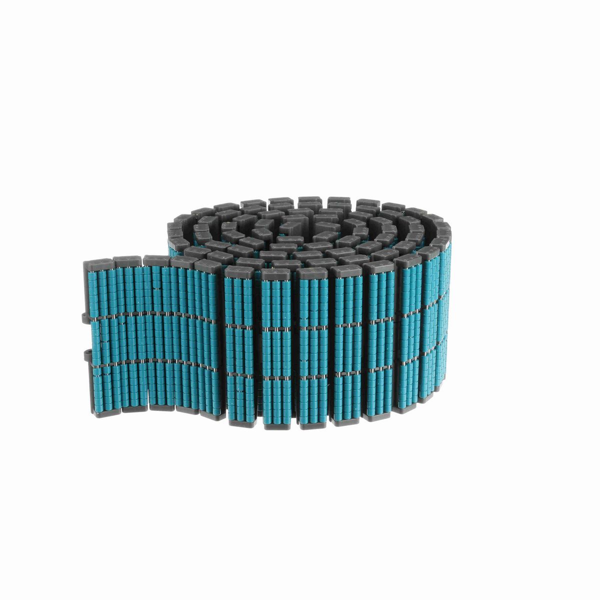 System Plast 882TAB LBP Side-flexing Low Backline Pressure, Material: Gray Low Friction, Width: 7.5in, Pitch: 1.5in - LFG882LBP-M-K750