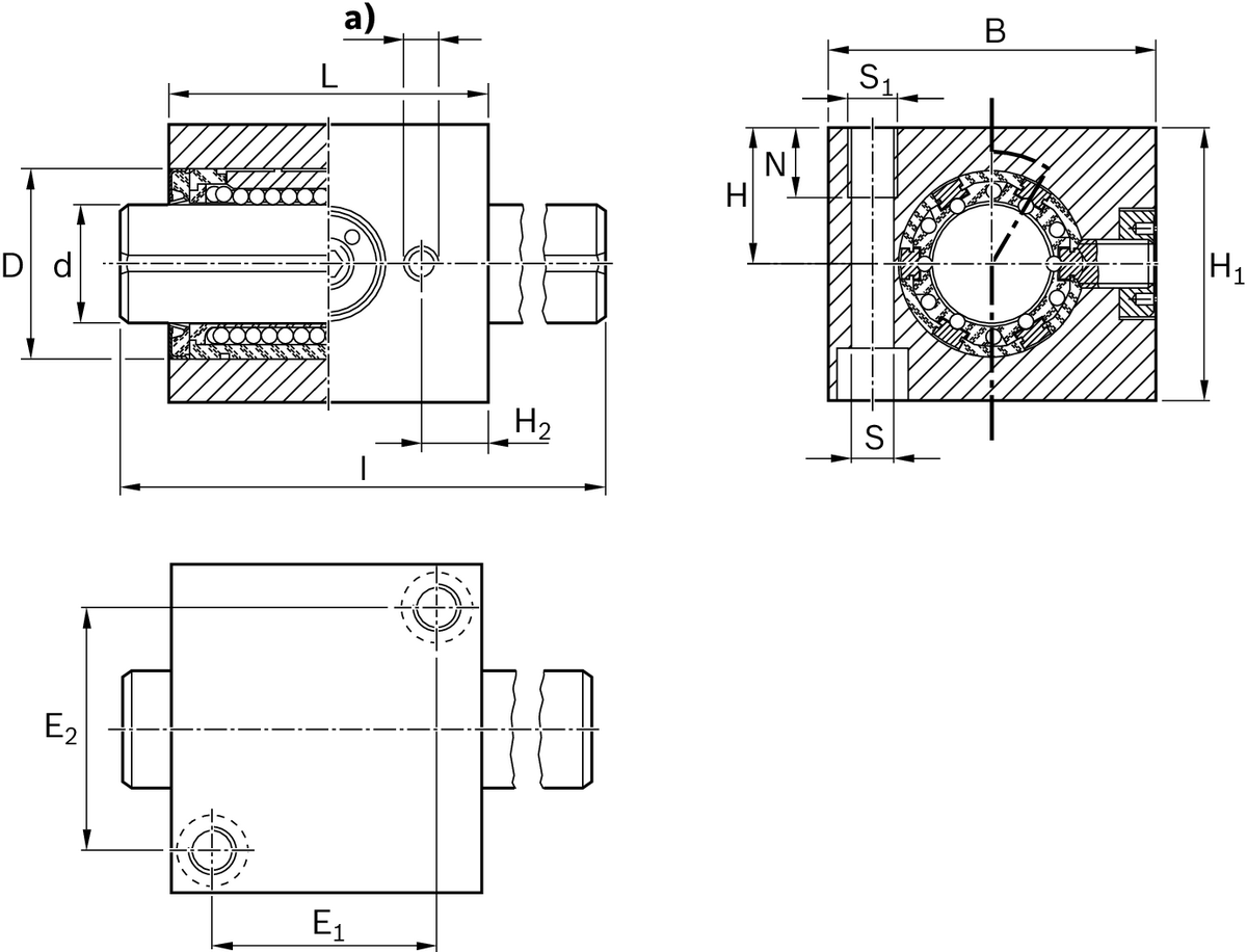 Линейный комплект Bosch Rexroth LSADR1-16-WV-K [R109821689]