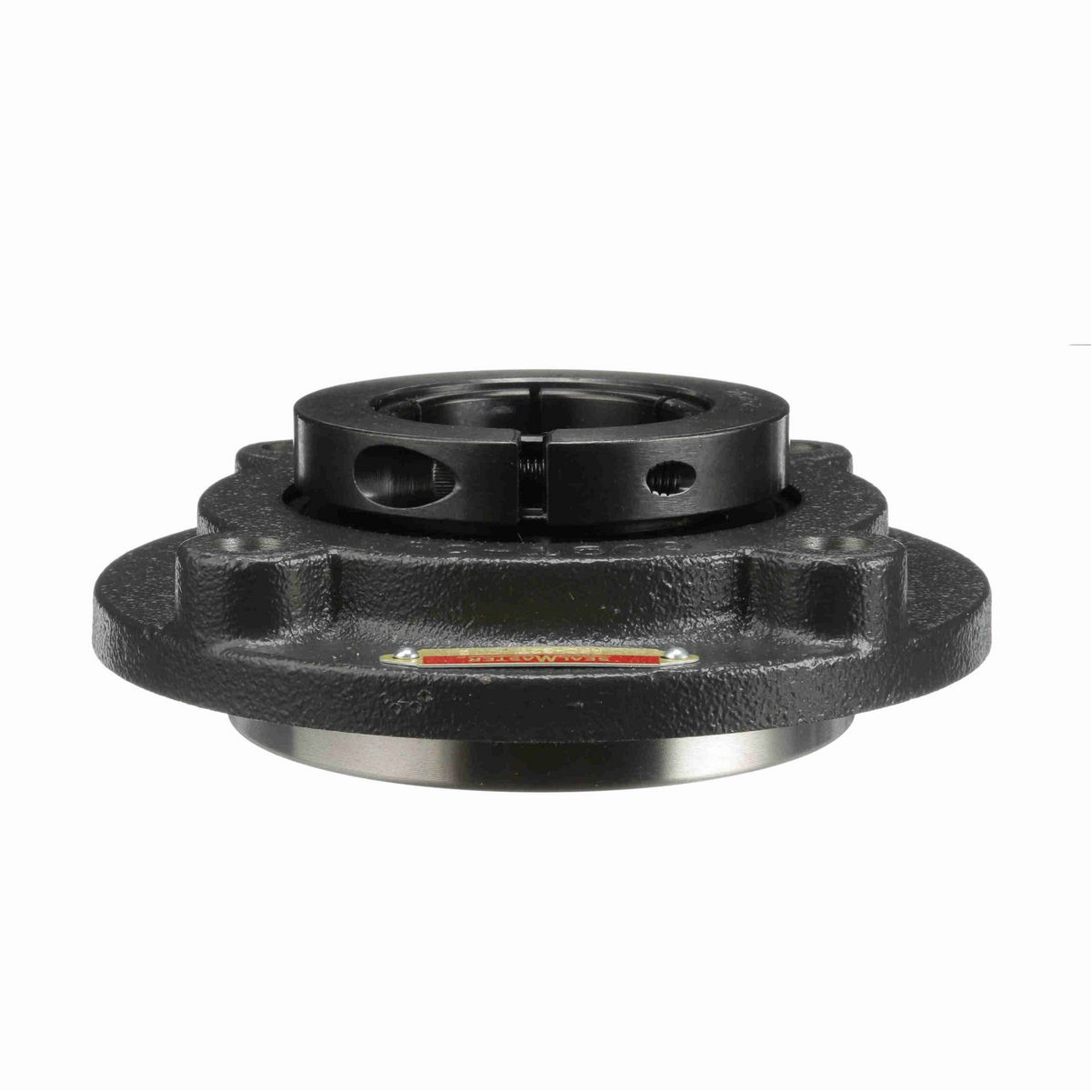 Sealmaster Mounted Cast Iron Flange Cartridge Ball Bearing - 52100 Bearing Steel, Black Oxided - Concentric Lock - MFC-32T