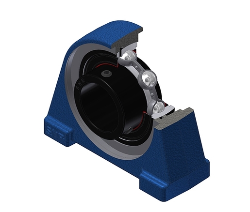 Фланцевый подшипниковый узел SNR USPAE209NT20