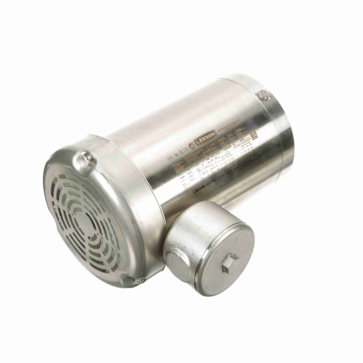 LEESON Premium Duck™ General Purpose Motor, 3 & 2 HP, 3 Ph, 60 & 50 Hz, 230/460 & 190/380 V, 3600 & 3000 RPM, 145TC Frame, TEFC - 122206.00