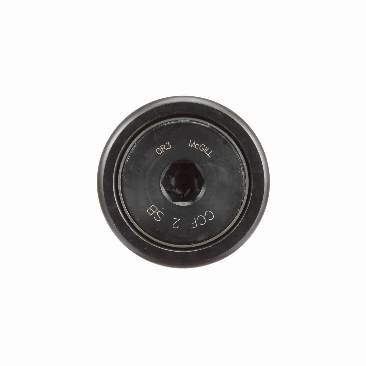 Опорный ролик с цапфой McGill CAMROL CCF 2 SB, бочкообразный, с уплотнением, с шестигранным отверстием, дюймовый