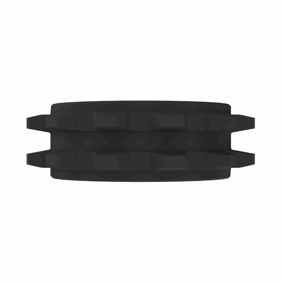 Rexnord 1500 Series Solid One Piece Molded Nylon Sprocket with 12 Teeth and a 25mm Square Bore - 114-3608-2