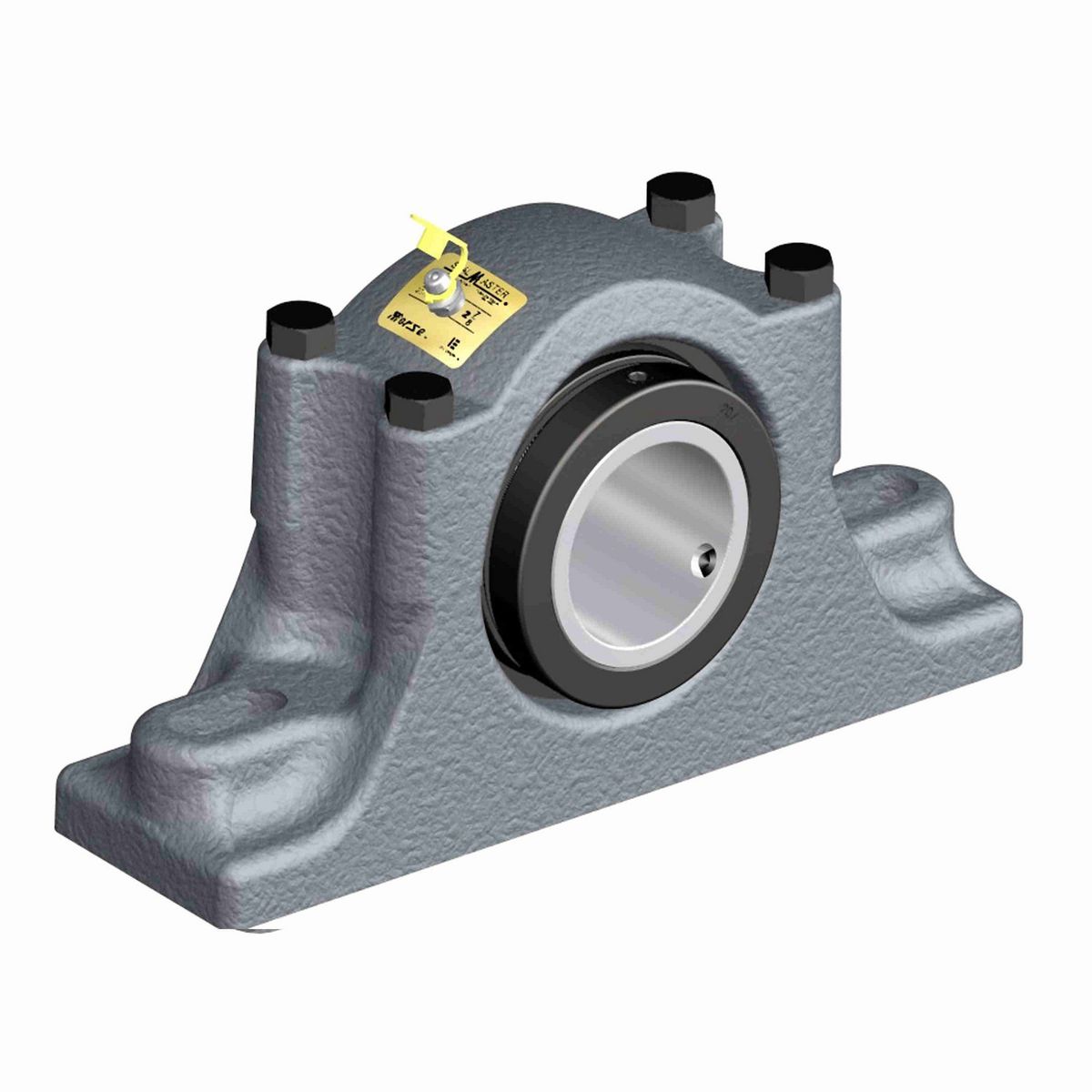 Sealmaster Mounted Cast Iron Two Bolt Pillow Block Tapered Roller - 52100 Bearing Steel - Double Collar Mount Lock - EDPB 207-2