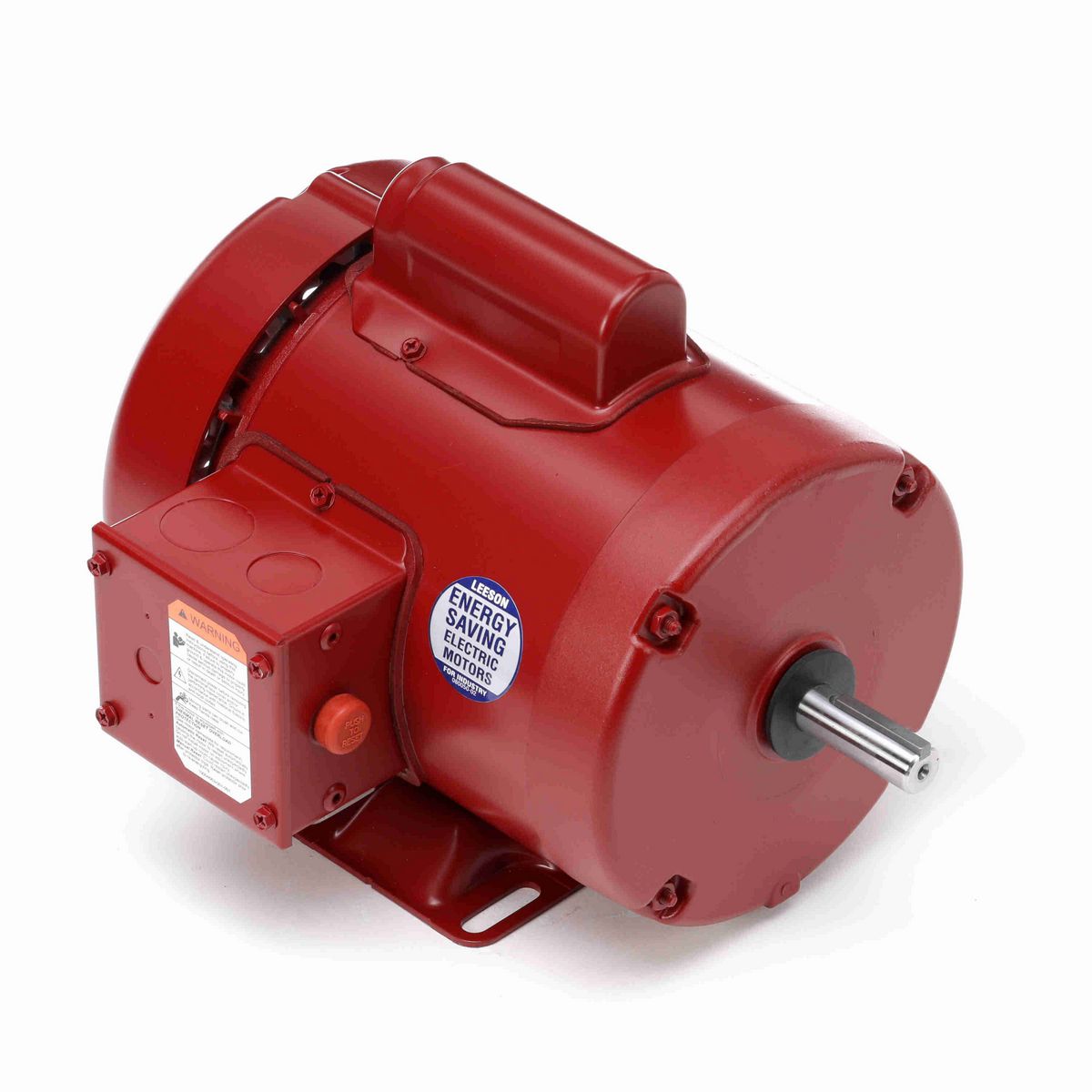 LEESON Agricultural Motor, 0.50 HP, 1 Ph, 60 Hz, 115/230 V, 1800 RPM, 56 Frame, TEFC - 110086.00