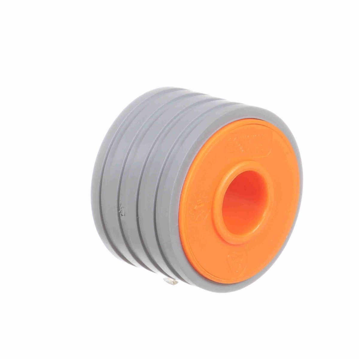 System Plast Return Roller with Rubber; OD: 57-mm, Shaft Dia: -mm, Length: 41-mm, Color: Orange - RETURN ROLLER