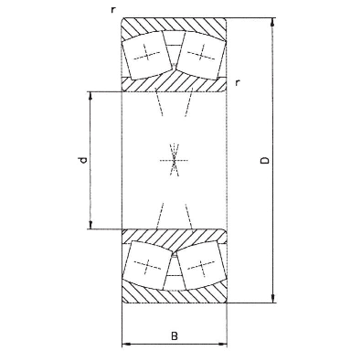 Самоустанавливающийся роликоподшипник ASK 22313-EB33 [910186]
