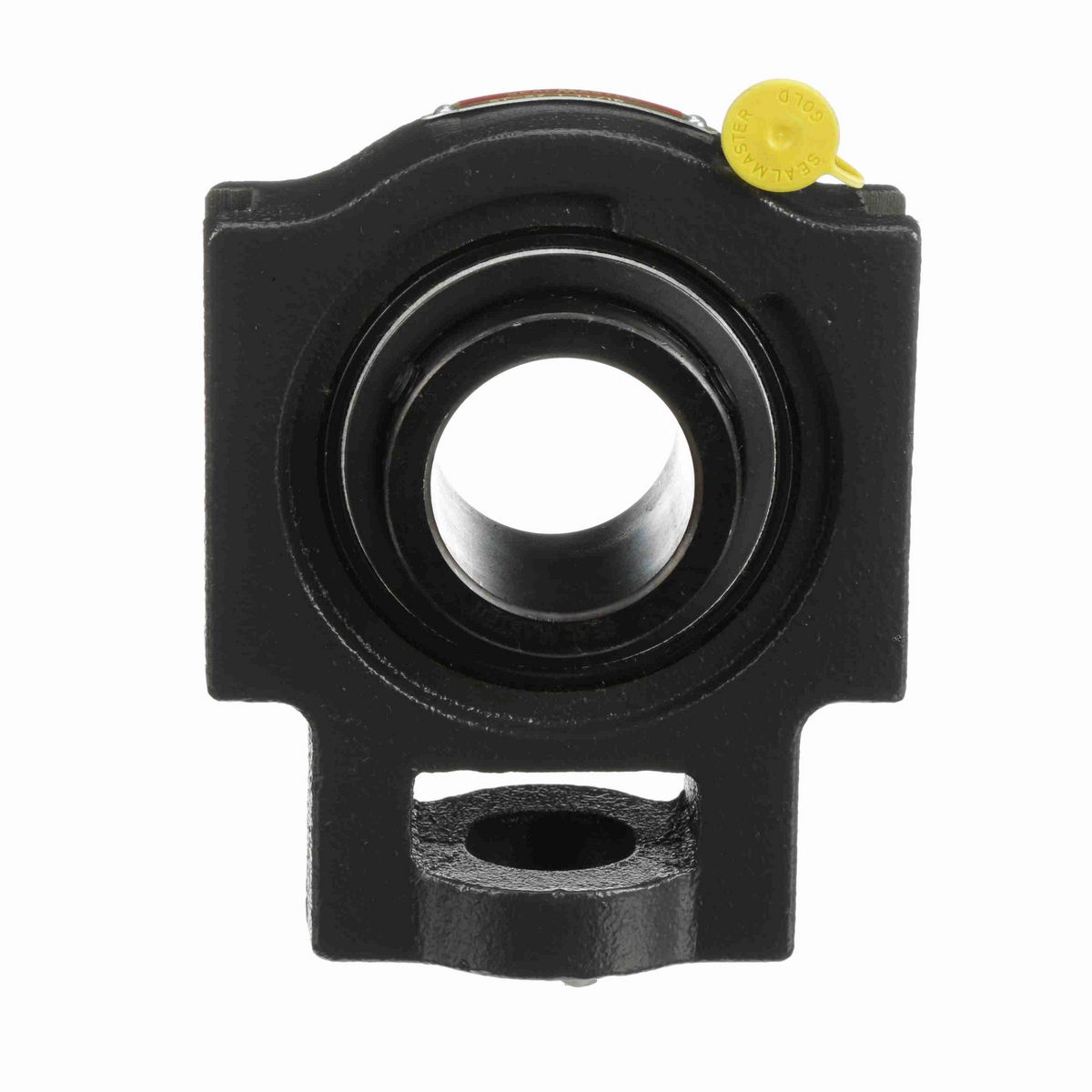 Sealmaster Mounted Cast Iron Wide Slot Take Up Ball Bearing - 52100 Bearing Steel, Black Oxided - Setscrew Lock - ST-27