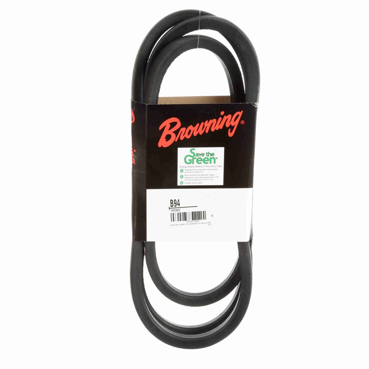 Browning Neoprene Wrapped Belt 95% Efficient - B94