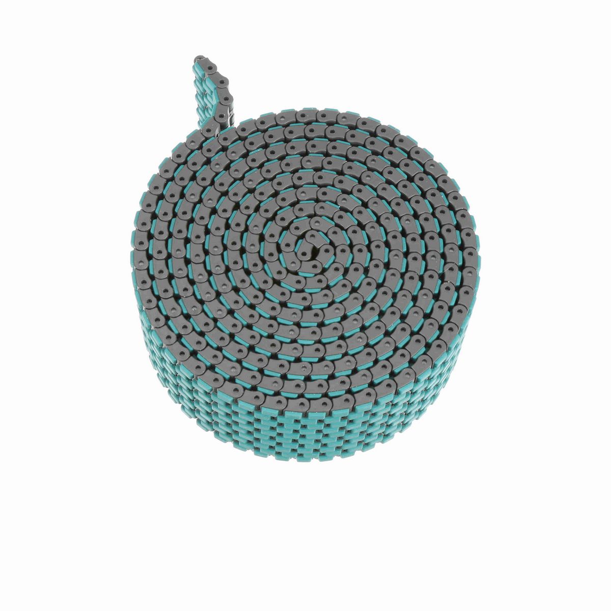 System Plast 2120FT VG Straight Running SuperGrip™, Material: Gray Low Friction, Width: 85mm, Pitch: 0.5in - LFG2120FT-M0085VG