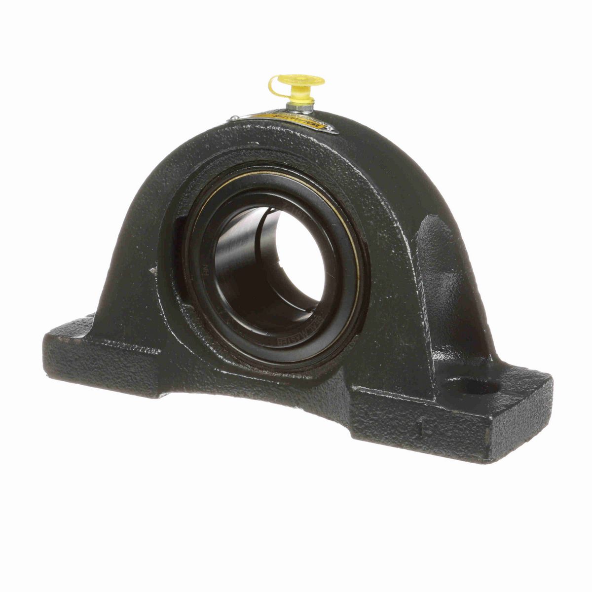 Sealmaster Mounted Cast Iron Two Bolt Pillow Block Ball Bearing - 52100 Bearing Steel, Black Oxided - Concentric Lock - Air Handling Housing Fit, Noise Tested - NP-31T CXU