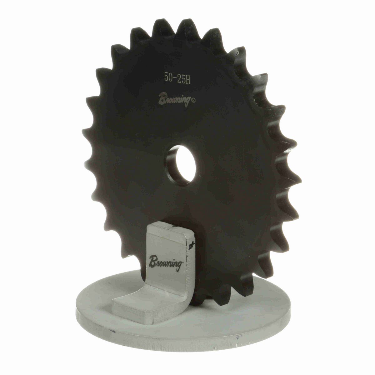 Browning Steel Minimum Plain Bore Roller Chain Sprocket - 50A25