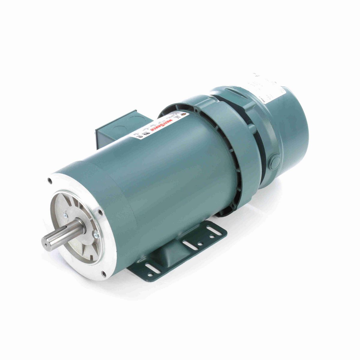LEESON Brake Motor, 1.50 & 1 HP, 3 Ph, 60 & 50 Hz, 230/460 & 190/380 V, 1800 & 1500 RPM, 145TC Frame, TEFC - 122249.00
