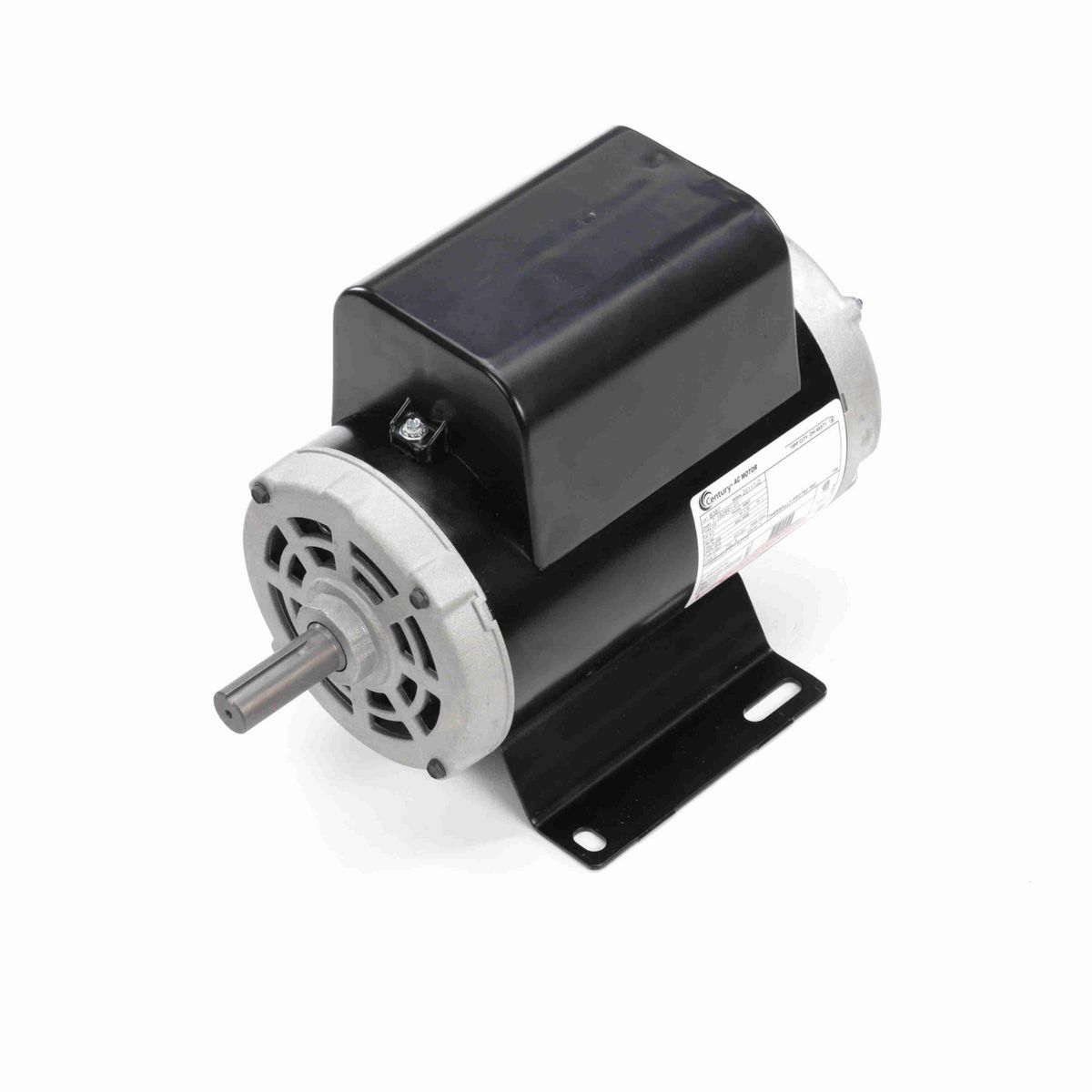 Century Air Compressor Motor, 6.0 HP, 1 Ph, 60 Hz, 230 V, 3600 RPM, R56Y Frame, DP - B387