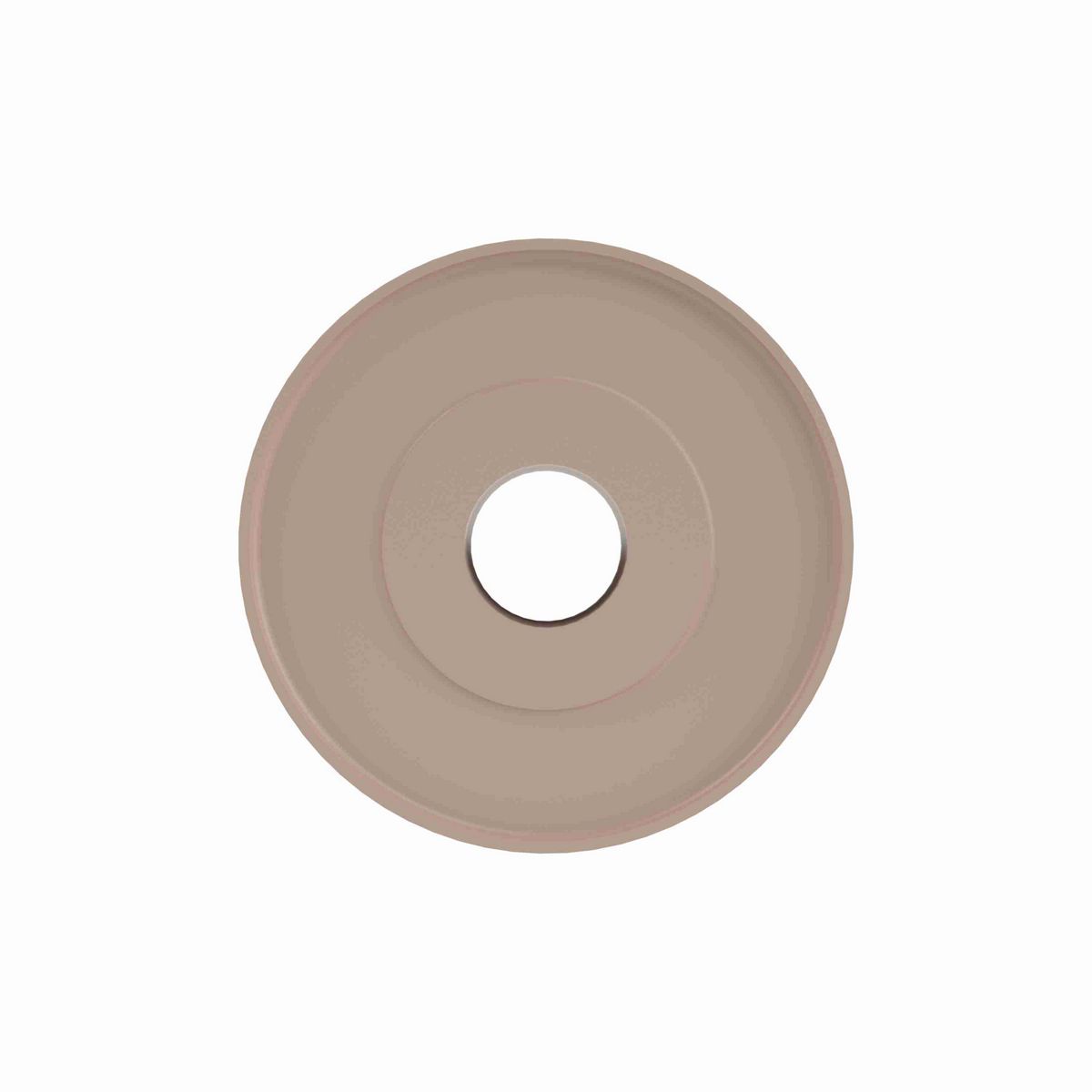 Rexnord 820 Series Solid One Piece Molded Tan Low Friction Idler Wheel with 21 Teeth and 1in Round Idler Bore - 101-8253-3