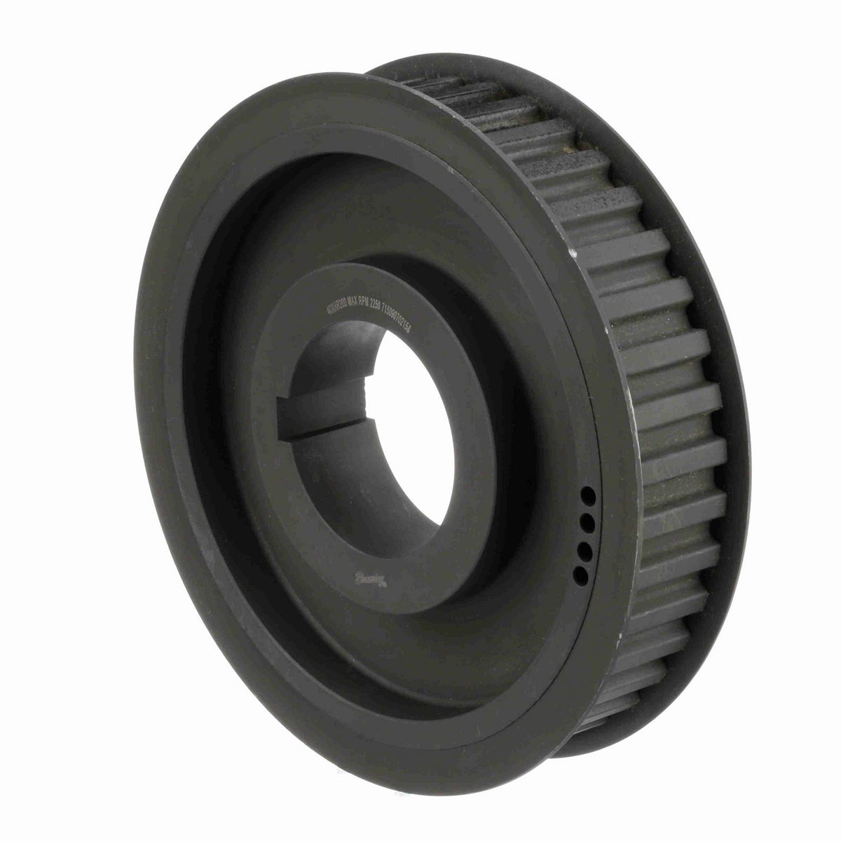 Browning Steel Bushed Bore Gearbelt Pulley - 40XHR200