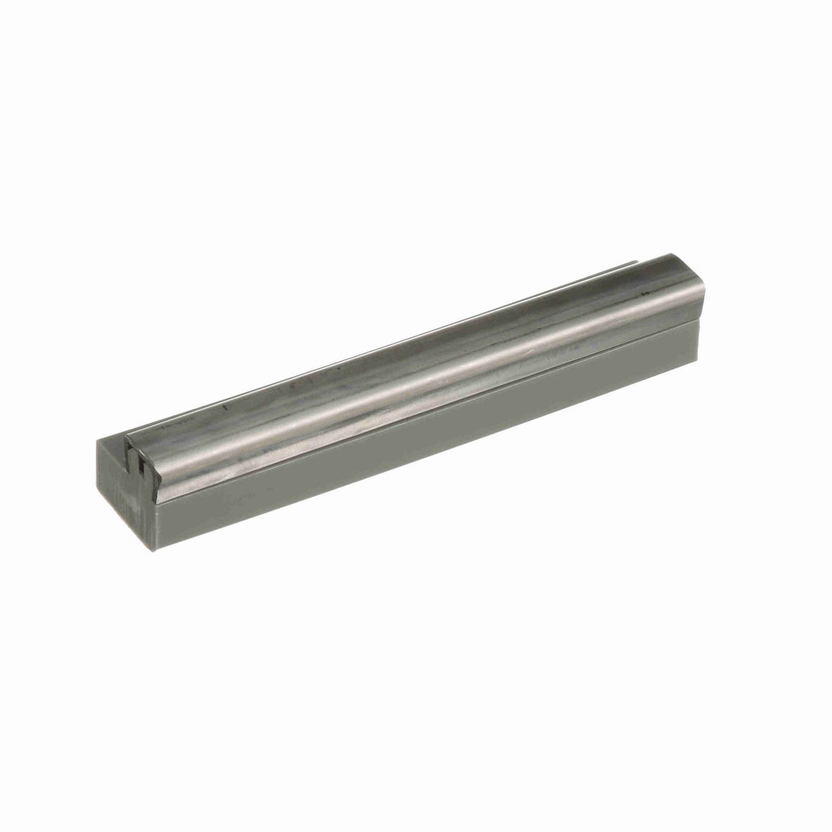 System Plast Tab Chain Guide Rail: 1.19"W X 1.07"H X 120"L Grey Nolu-S - VG-SSTG-02-NS-10