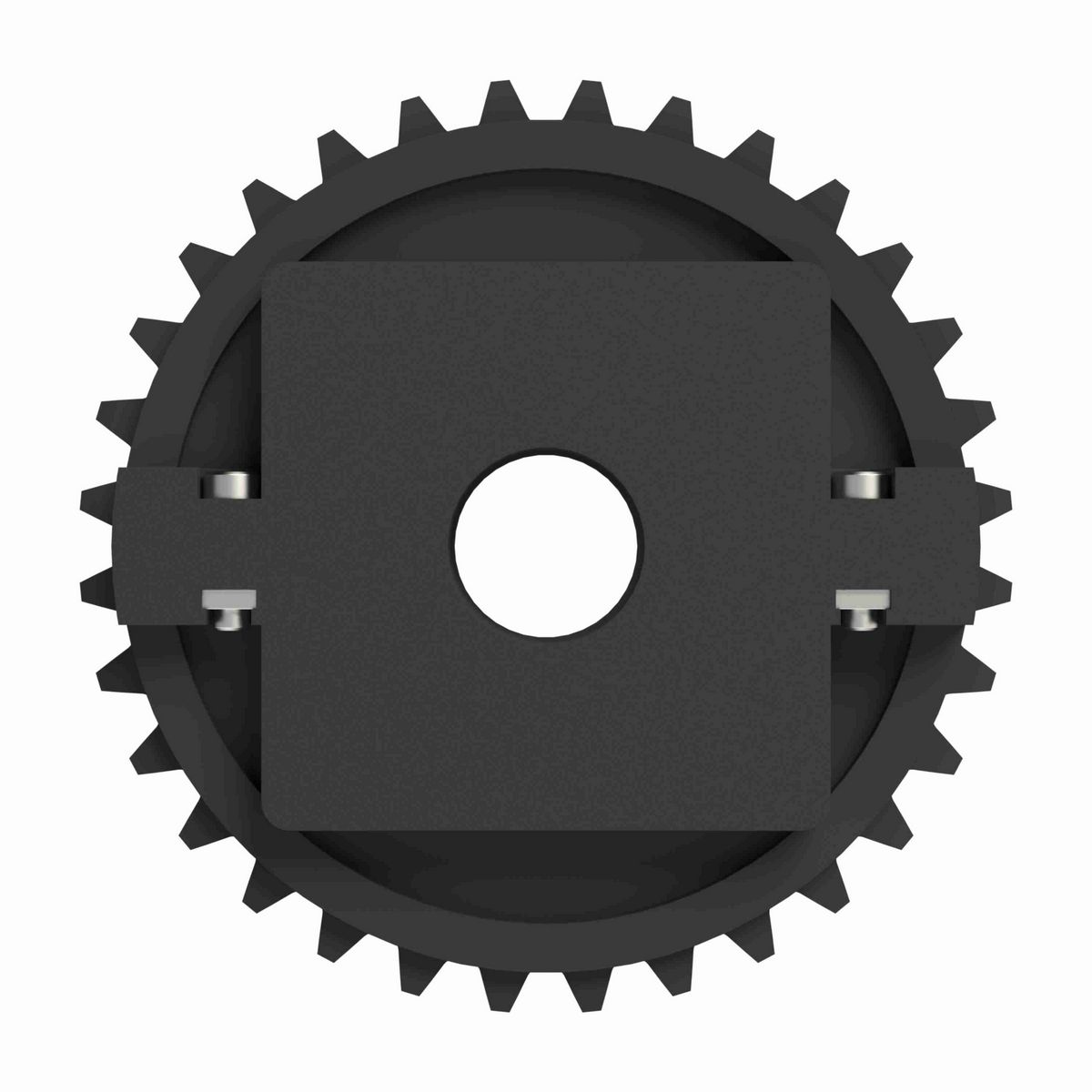 Rexnord 1500 Series Split Molded Nylon Sprocket with 32 Teeth and 1-1/4in Round Idler Bore - 614-181-12