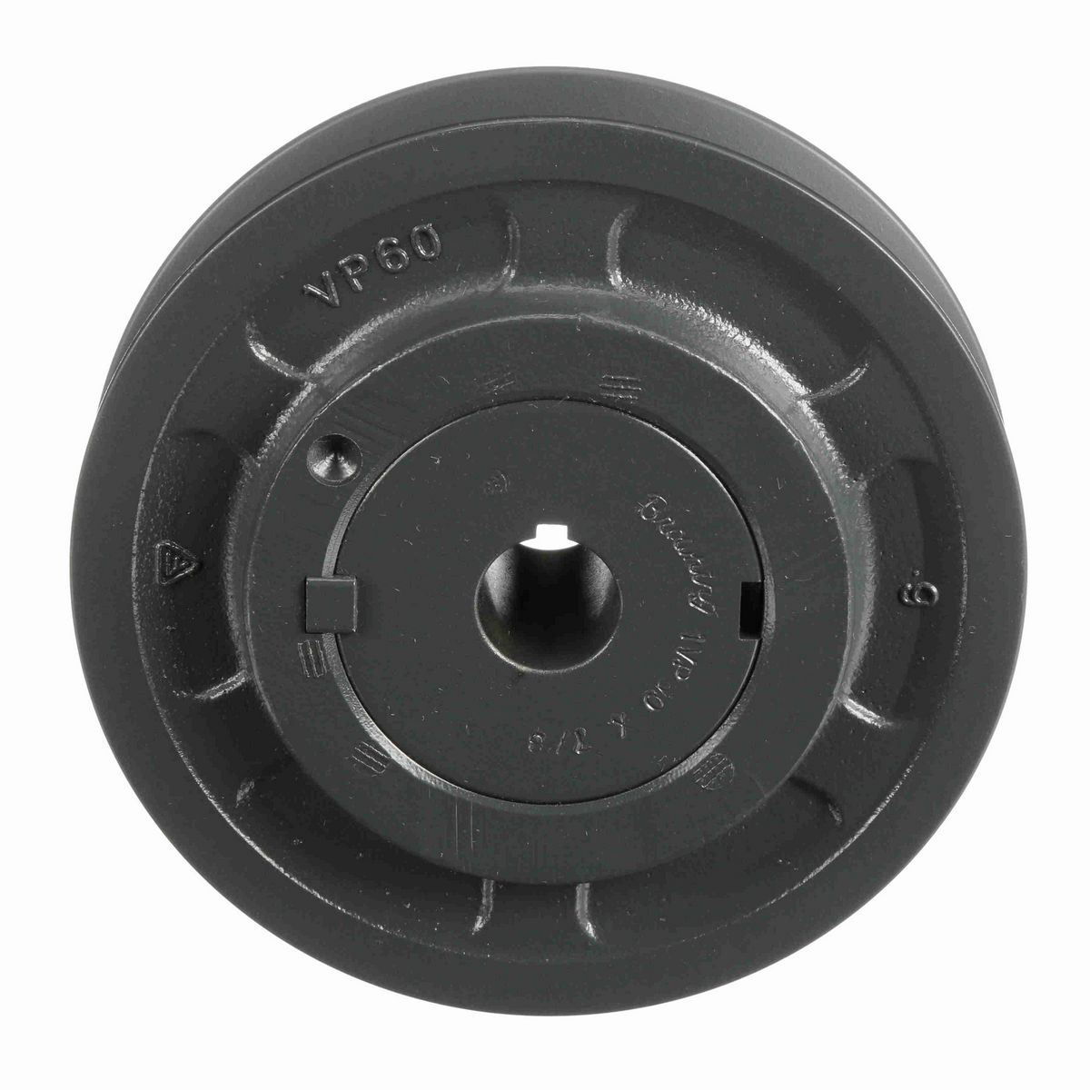 Browning 1 Groove Cast Iron Finish Bore FHP Variable Pitch Sheave - 1VP60X7/8