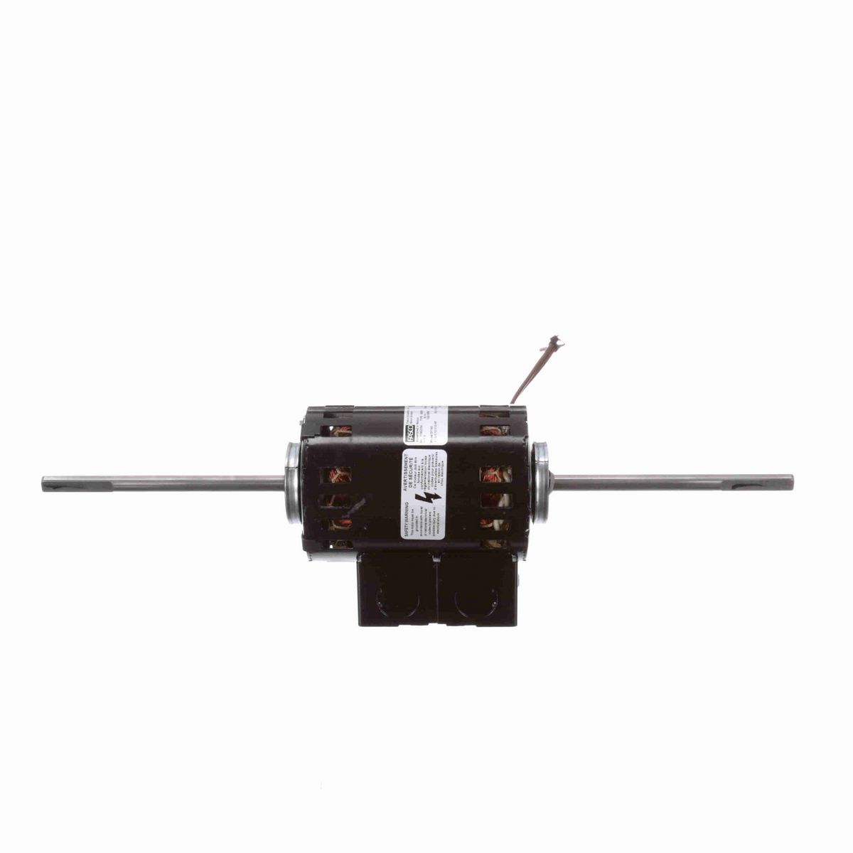FASCO OEM Replacement Motor, 1/10-1/12-1/15 HP, 1 Ph, 60 Hz, 115 V, 1500 RPM, 3 Speed, 3.3" Diameter, OAO - D1140