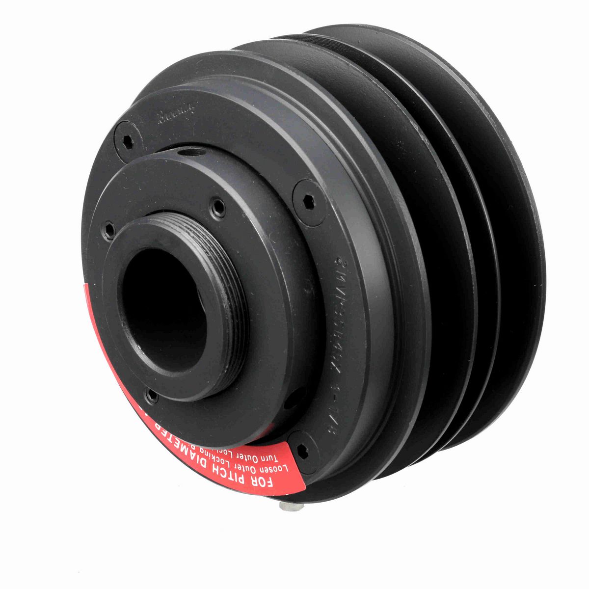 Browning 2 Groove Cast Iron Finished Bore Multiple Variable Pitch Sheave - 2MVP35B49X 1 1/8