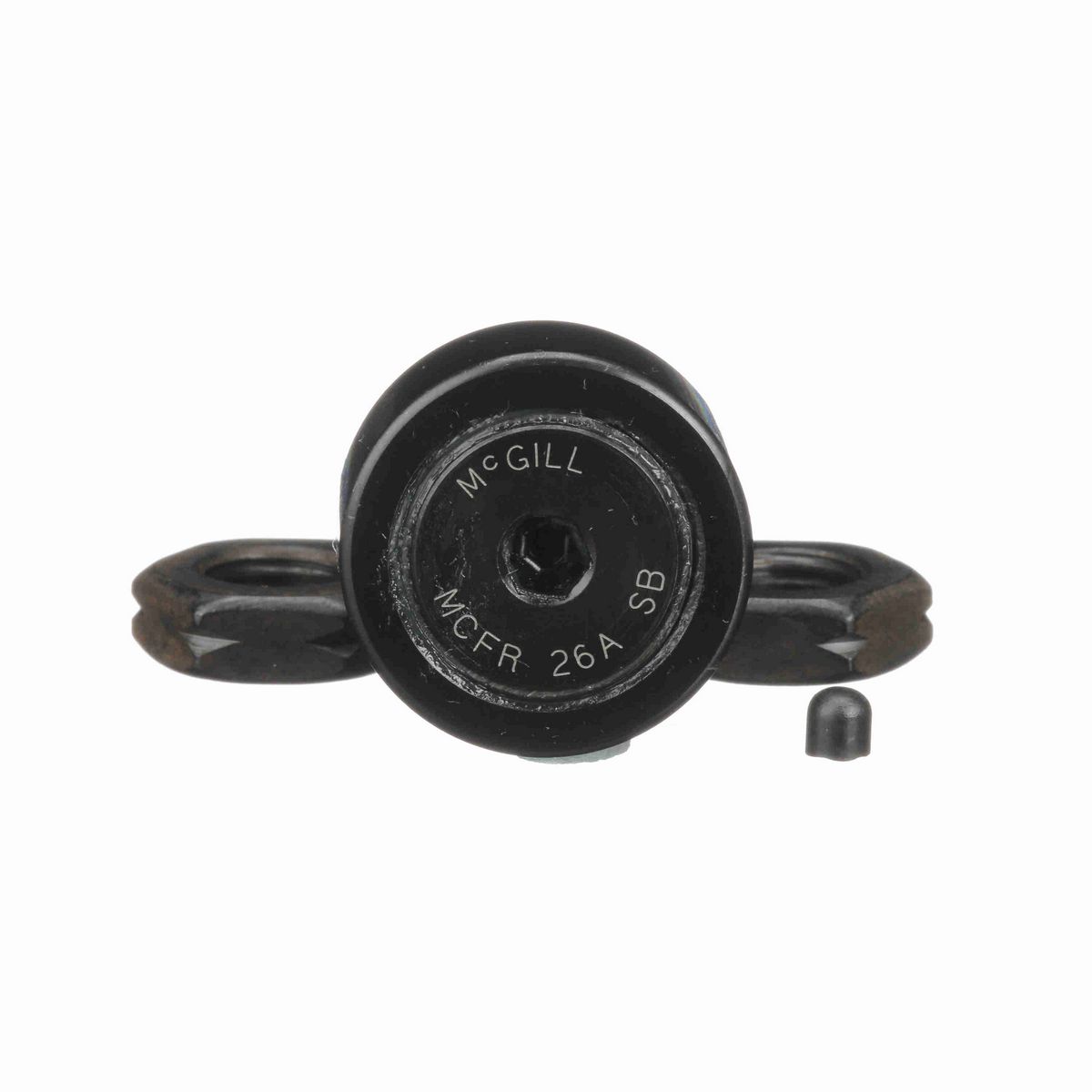 Опорный ролик с цапфой McGill CAMROL MCFR 26A SB, бочкообразный, с уплотнением, с шестигранным отверстием, метрический