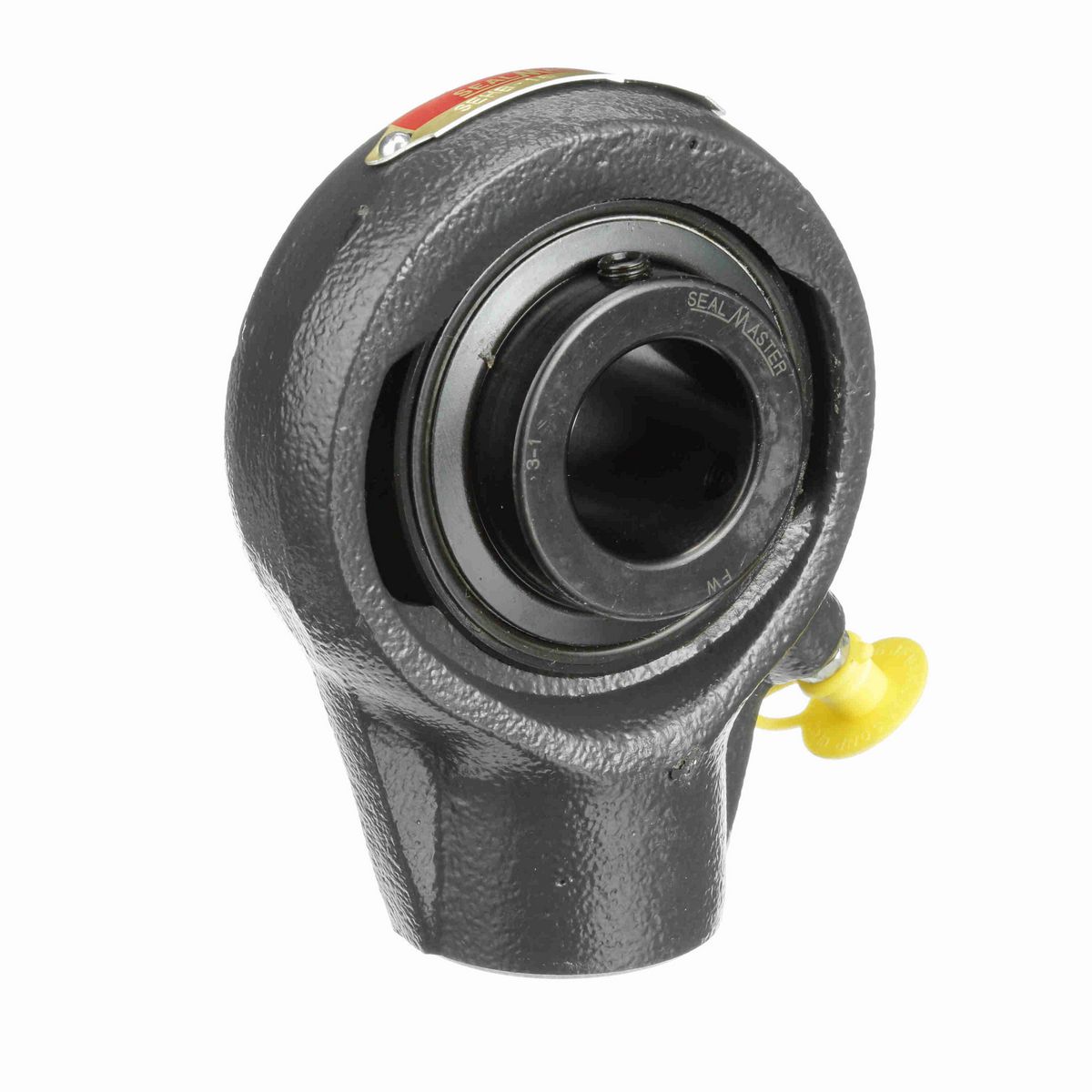 Sealmaster Mounted Cast Iron Hanger Unit Ball Bearing - 52100 Bearing Steel, Black Oxided - Setscrew Lock - SEHB-16