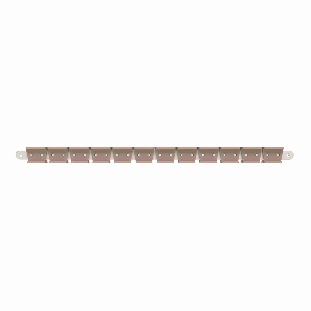Rexnord 1873TAB Side-flexing Solid Top, Material: Tan Low Friction, Width: 3.25in, Pitch: 1.5in - LF1873K3-1/4
