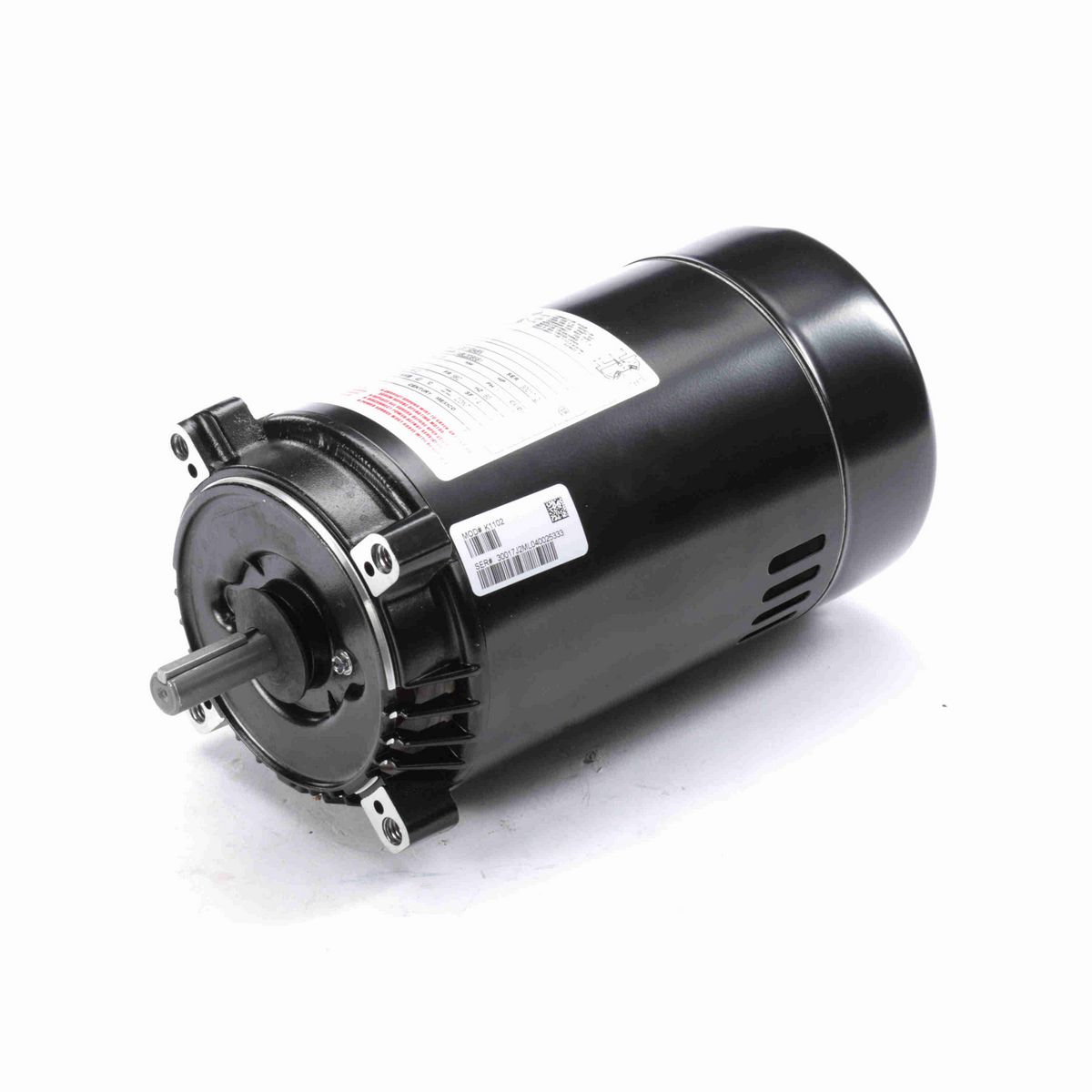 Century Jet Pump Motor, 1 HP, 1 Ph, 60 Hz, 230/115 V, 3600 RPM, 56C Frame, ODP - K1102