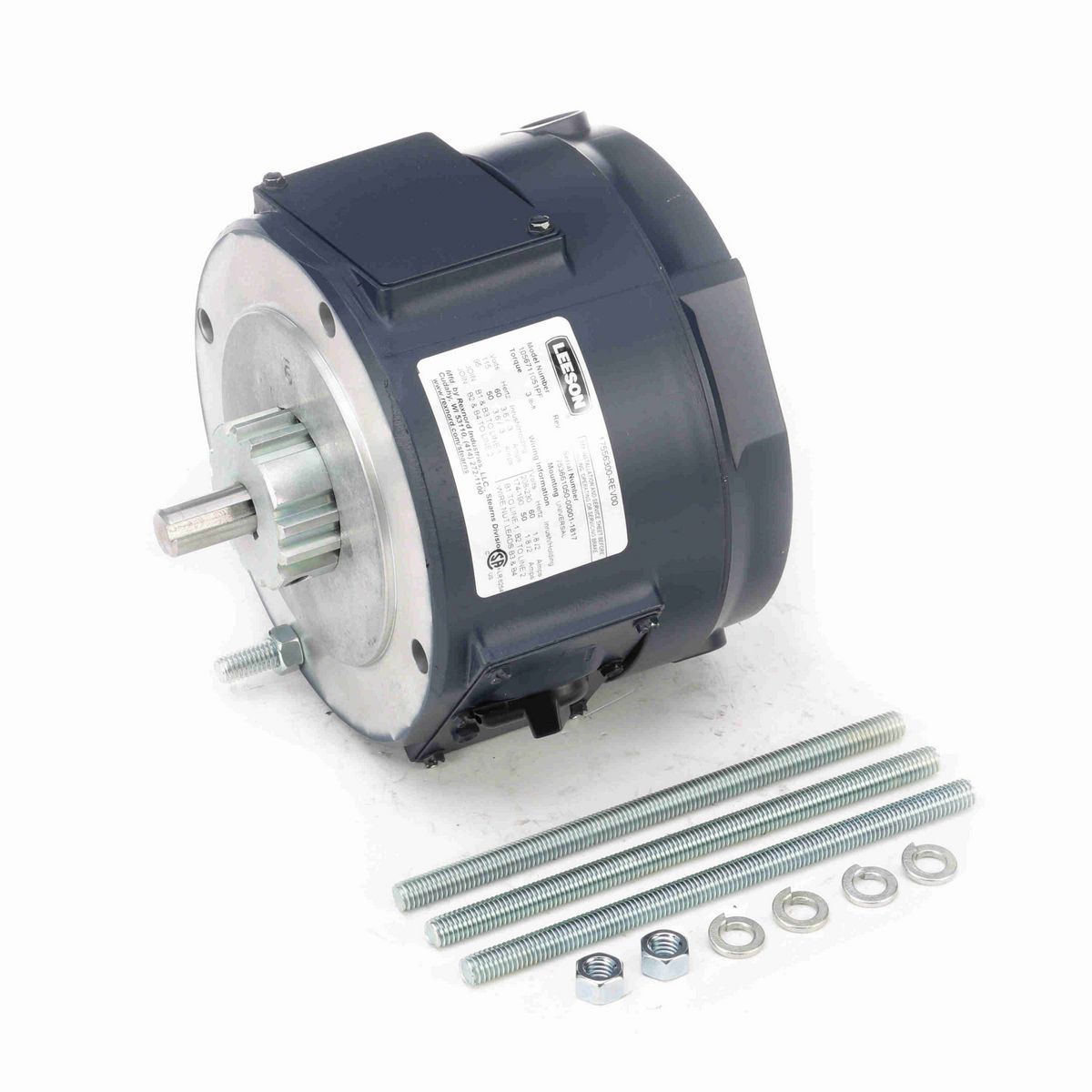 LEESON 3 LB-FT COUPLER BRAKE.56C.NEMA2/IP23.115/230V.1PH.ALUMINUM STEARNS 1056711051PF - 175563.00