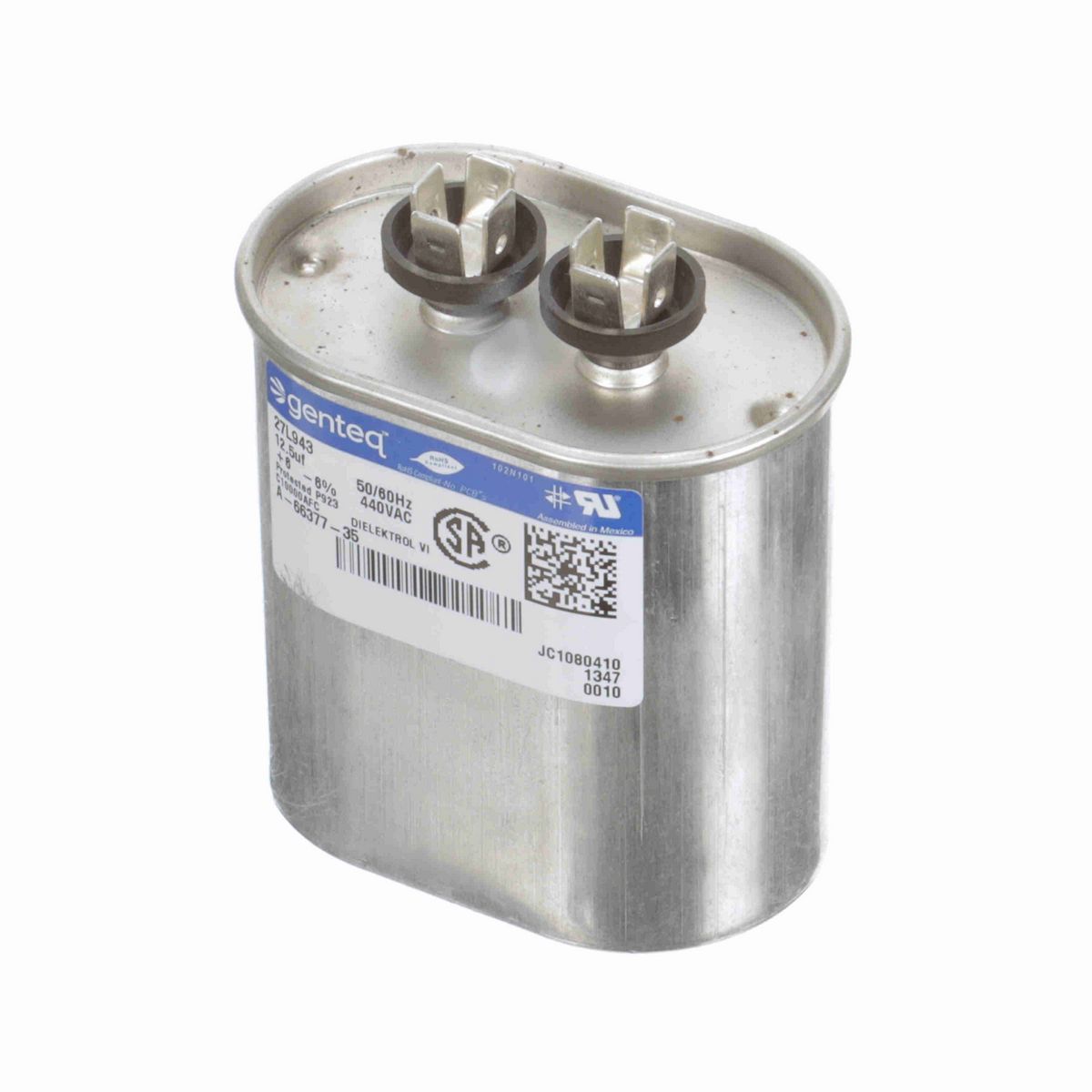 LEESON RUN CAP 12.5 MFD 440 VOLT - A447