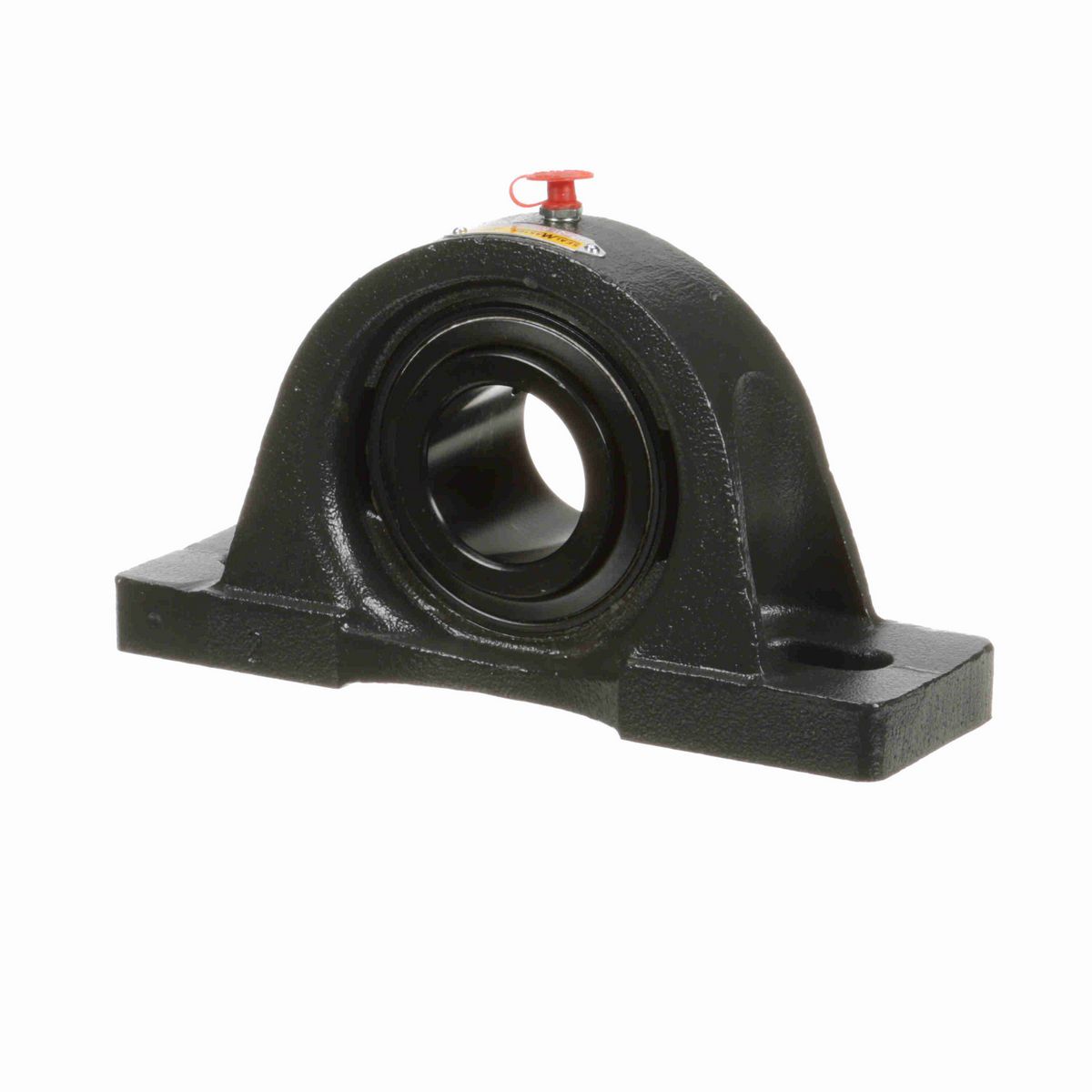 Sealmaster Mounted Cast Iron Two Bolt Pillow Block Ball Bearing - 52100 Bearing Steel, Black Oxided - Setscrew Lock - High Temperature - MP-31 HT
