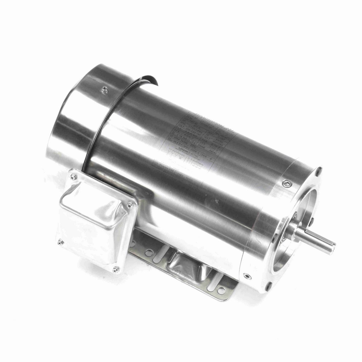 LEESON General Purpose Motor, 2 & 1.50 HP, 3 Ph, 60 & 50 Hz, 208-230/460 & 190/380 V, 1800 & 1500 RPM, 56HC Frame, TEFC - 191563.00