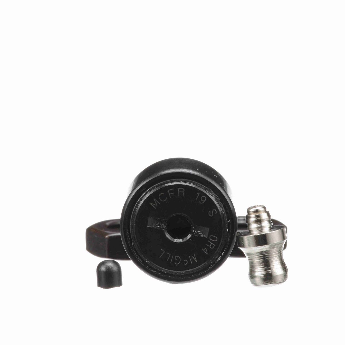 Опорный ролик с цапфой McGill CAMROL MCFR 19 S, бочкообразный, с уплотнением, со шлицем под отвёртку, метрический