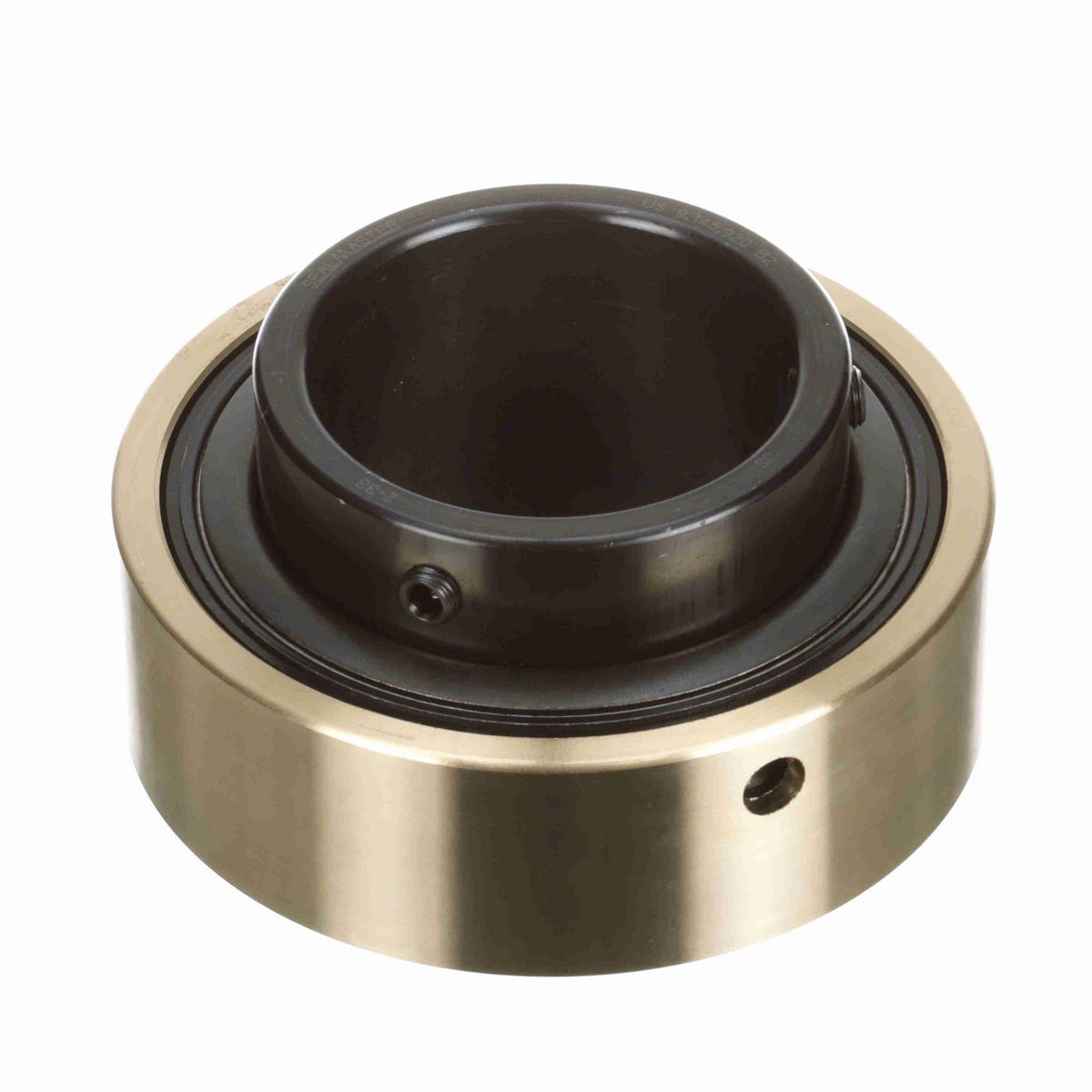 Sealmaster Mounted Insert Only Ball Bearing - 52100 Bearing Steel, Black Oxided - Setscrew Lock - AR-2-33
