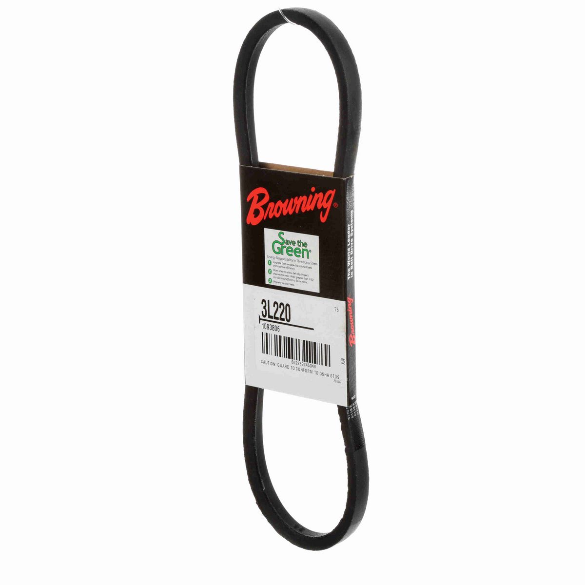 Browning Rubber FHP Belt - 3L220