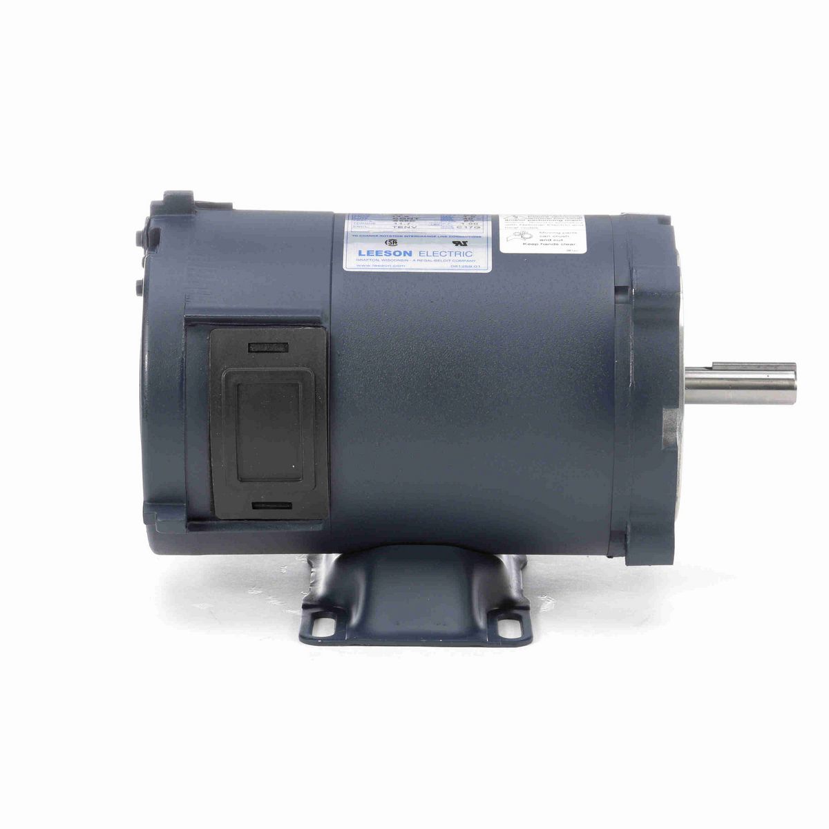 LEESON Low Voltage Motor, 0.33 HP, 24 V, 1800 RPM, S56C Frame, TENV - 108050.00
