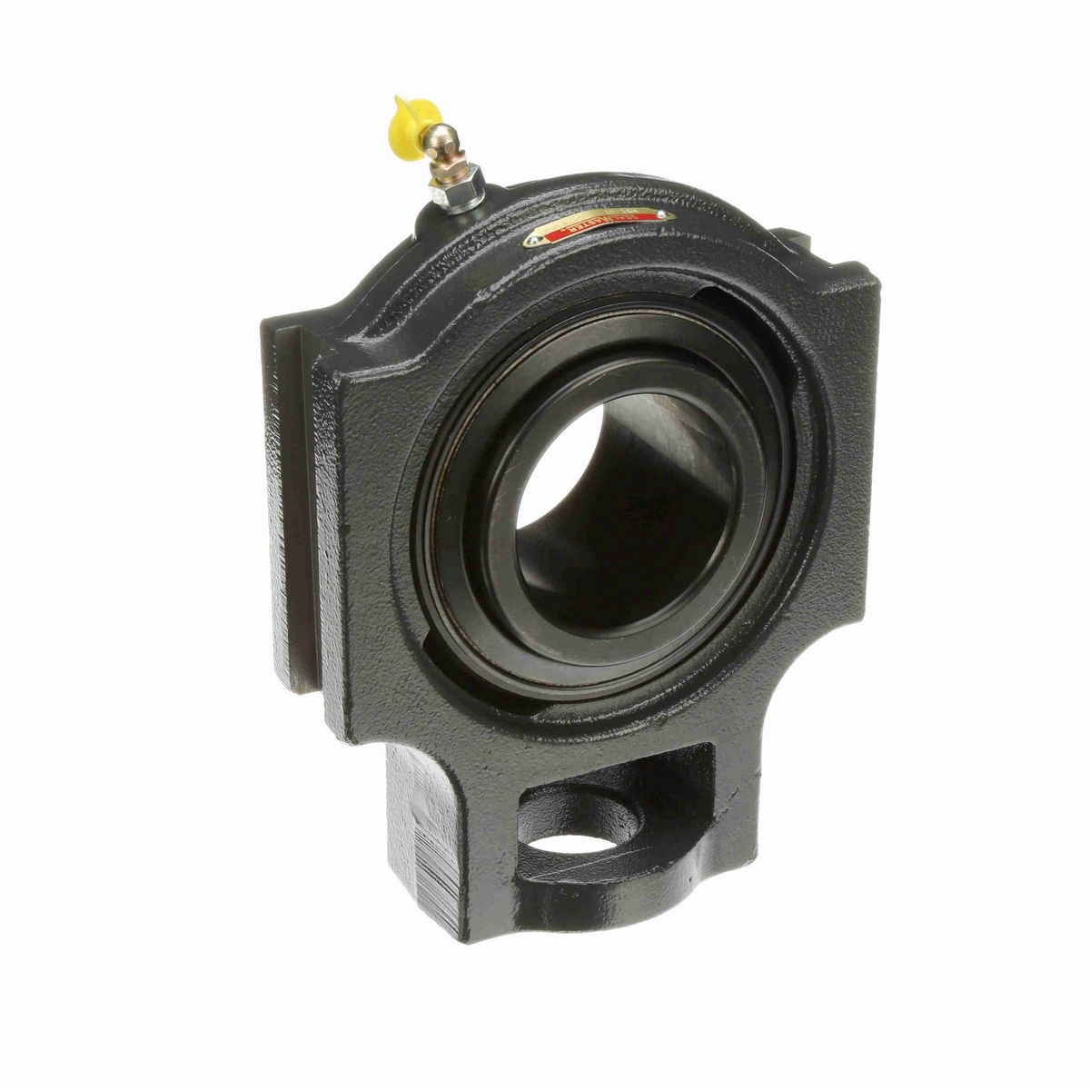 Sealmaster Mounted Cast Iron Wide Slot Take Up Ball Bearing - 52100 Bearing Steel, Black Oxided - Setscrew Lock - MST-47
