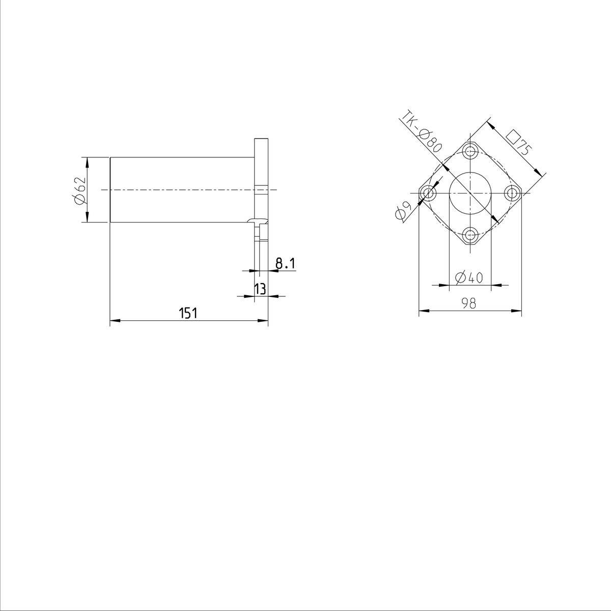 Фланцевая линейная втулка Bosch Rexroth KBMFT-40-DD [R074154000]