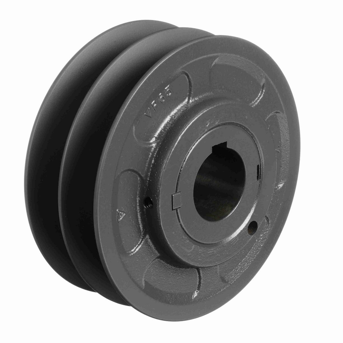 Browning 2 Groove Cast Iron Finish Bore FHP Variable Pitch Sheave - 2VP65X42MM