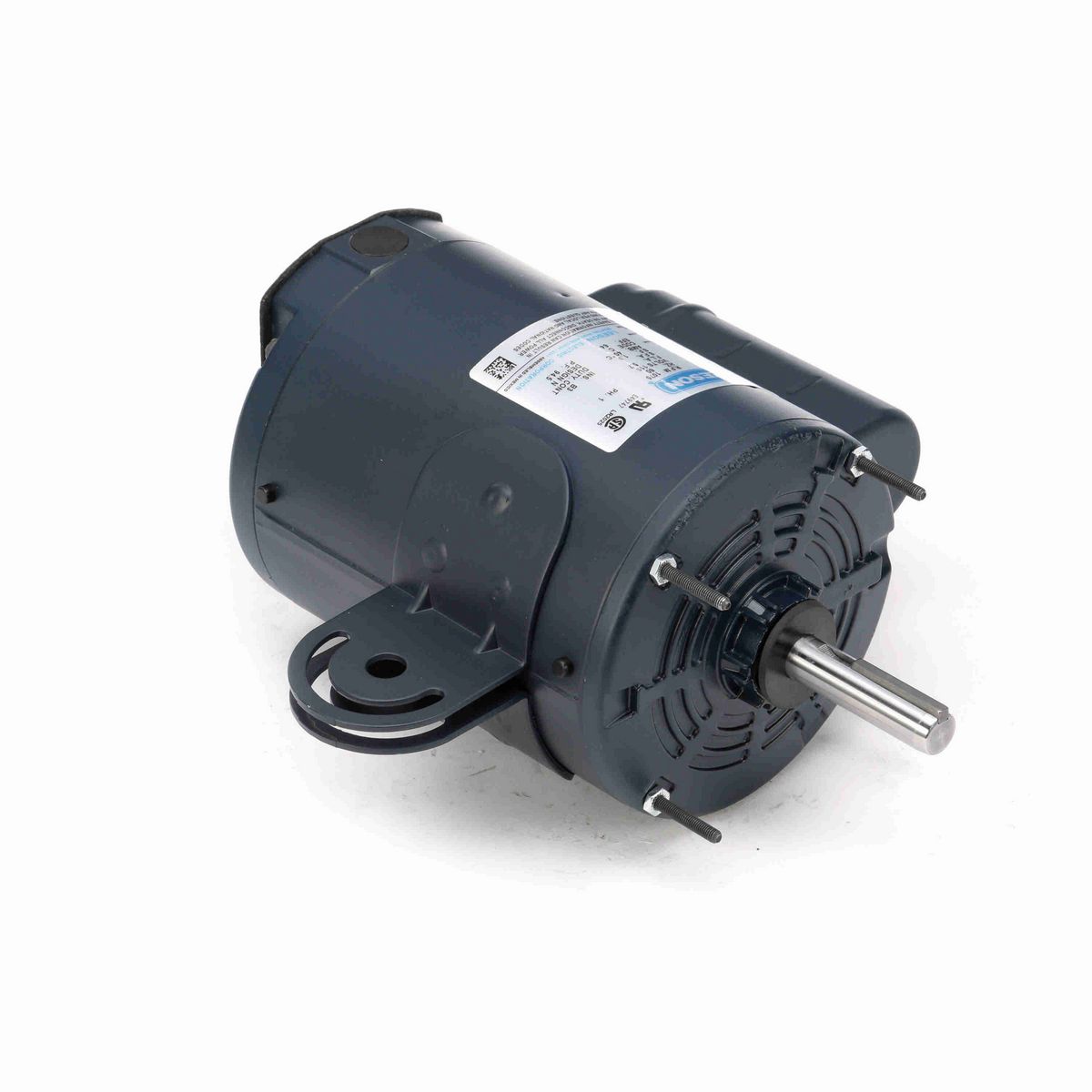 LEESON Pedestal Fan Motor, 0.50 HP, 1 Ph, 60 Hz, 115 V, 1200 RPM, 48YZ Frame, TEAO - 103722.00