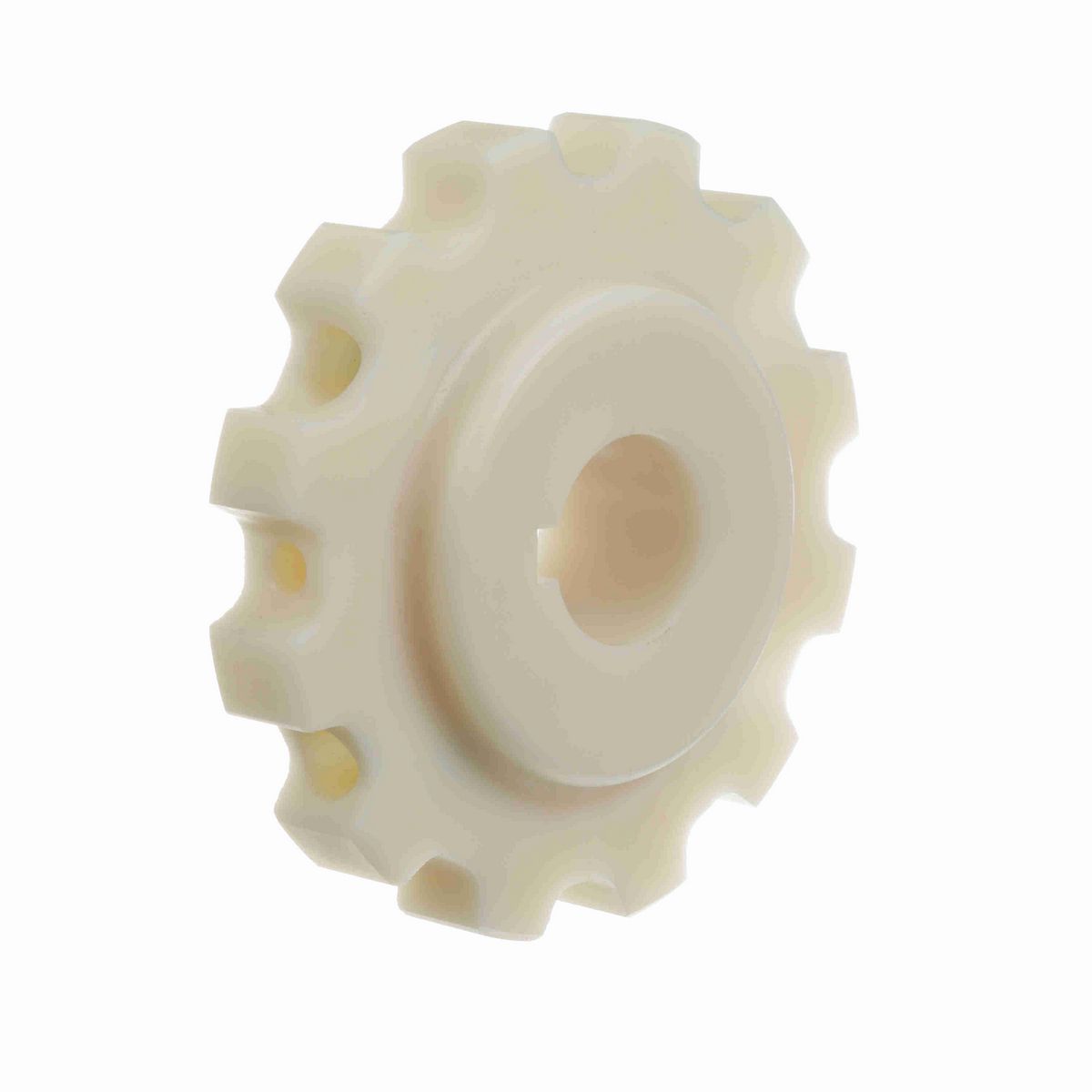 System Plast 882 Series Split Machined Sprocket with 12 Teeth, a 1-1/2in Round Shaft-Ready Bore and Setscrew - 882-12R1.5-DMS-SS