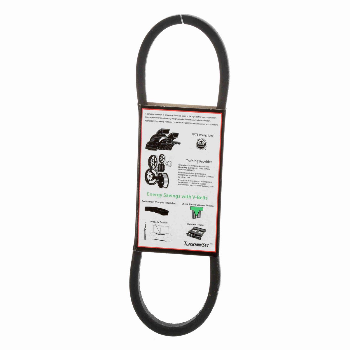 Browning Rubber FHP Belt - 3L200