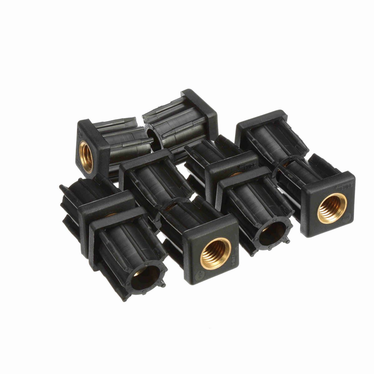 System Plast Tube End (Square); Series: VG-553, Thread: 3/4-10 for a 1-1/2 Sq. Tube - VG-553-B34