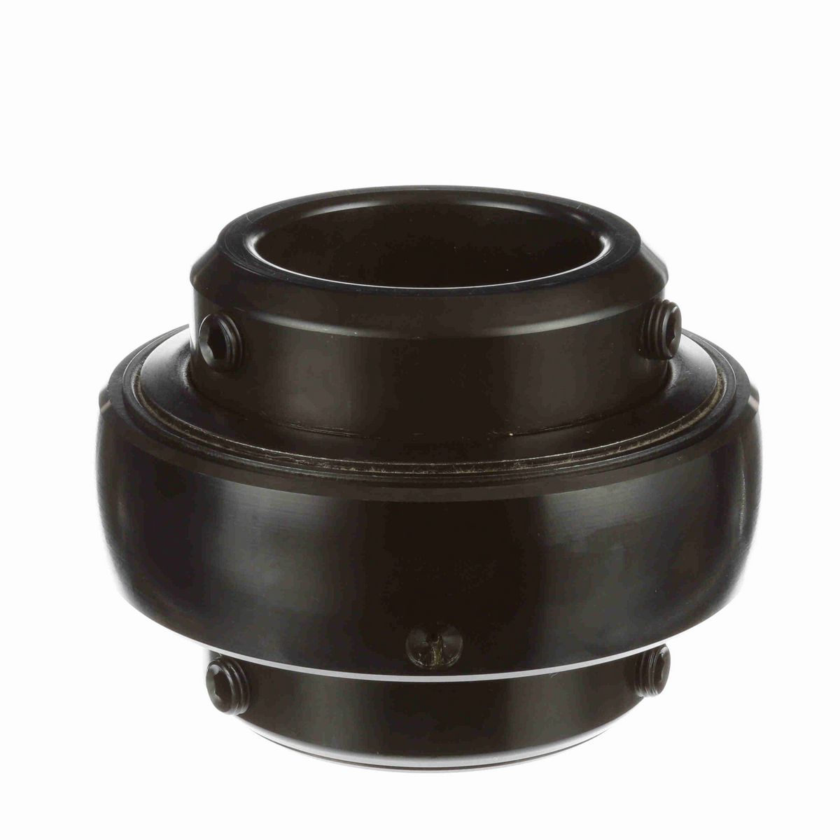 Sealmaster Mounted Insert Only Ball Bearing - 52100 Bearing Steel, Black Oxided - Double Setscrew Lock - 3-27D