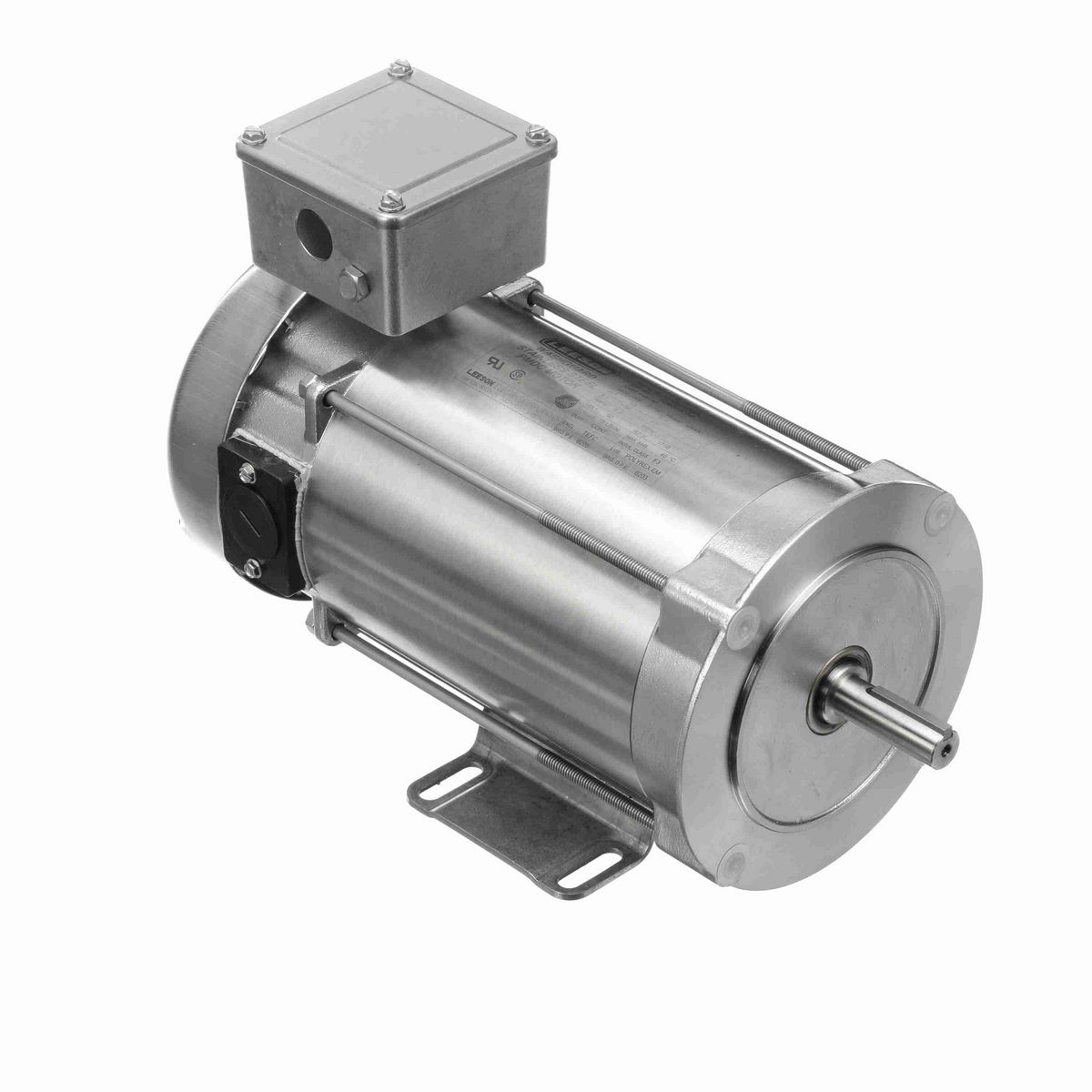 LEESON Premium Duck™ Washdown Motor, 0.50 HP, 90 V, 1750 RPM, US56C Frame, TEFC - 109069.00
