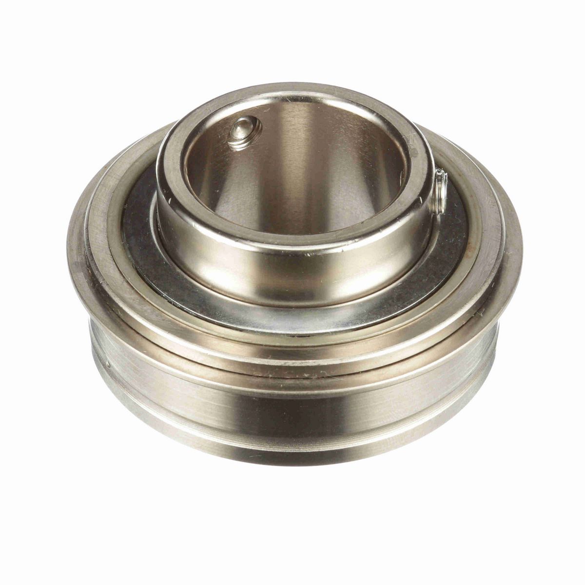 Sealmaster Mounted Insert Only Ball Bearing - 52100 Bearing Steel, Phosphorus Nickel Coated - Setscrew Lock - Corrosion Resistant - ERX-PN23