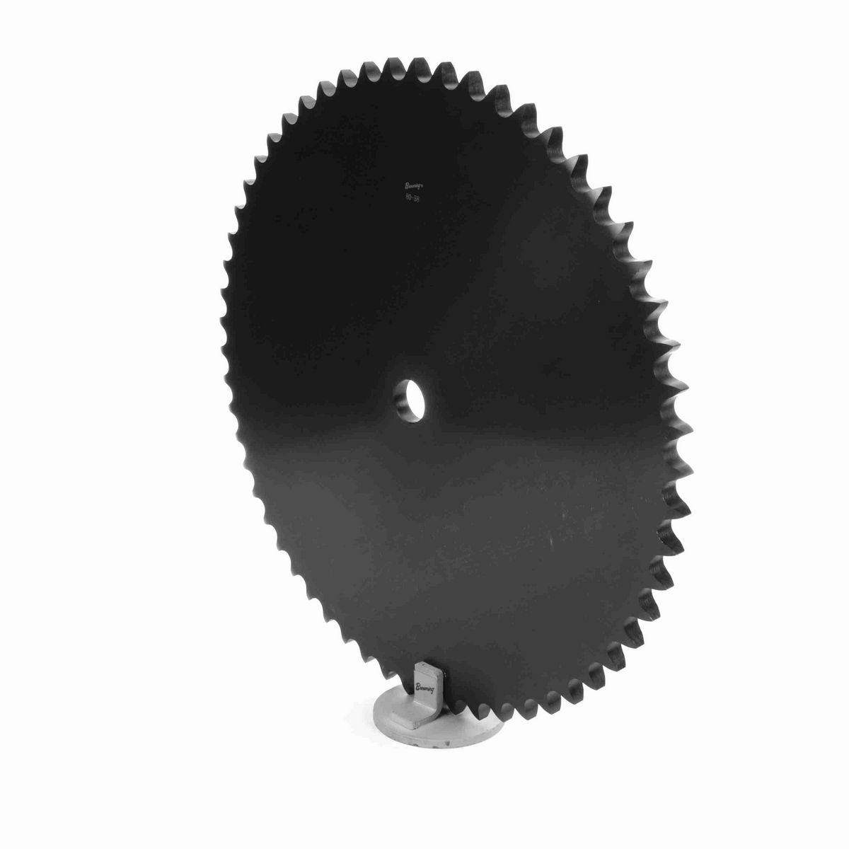 Browning Steel Minimum Plain Bore Roller Chain Sprocket - 80A58