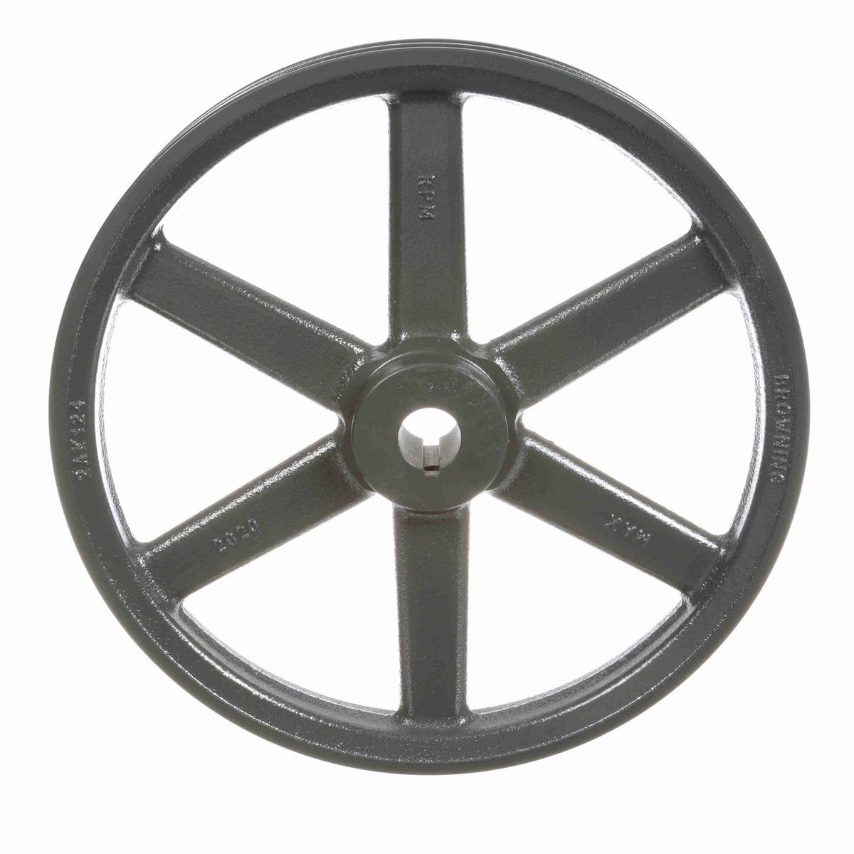 Browning 2 Groove Cast Iron FHP - Finished Bore Sheave - 2AK124X1